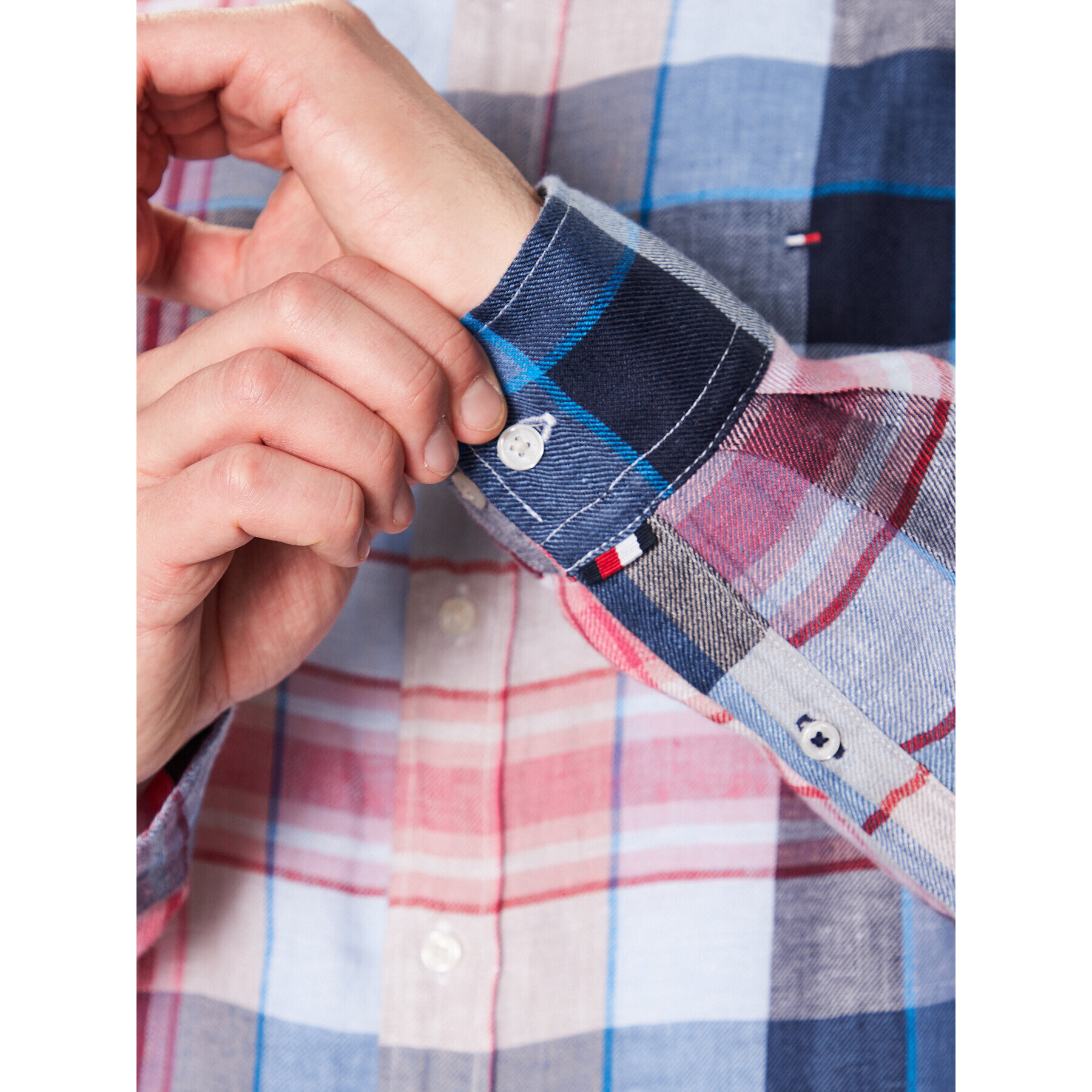 Tommy Hilfiger Риза MW0MW31400 Цветен Regular Fit - Pepit.bg