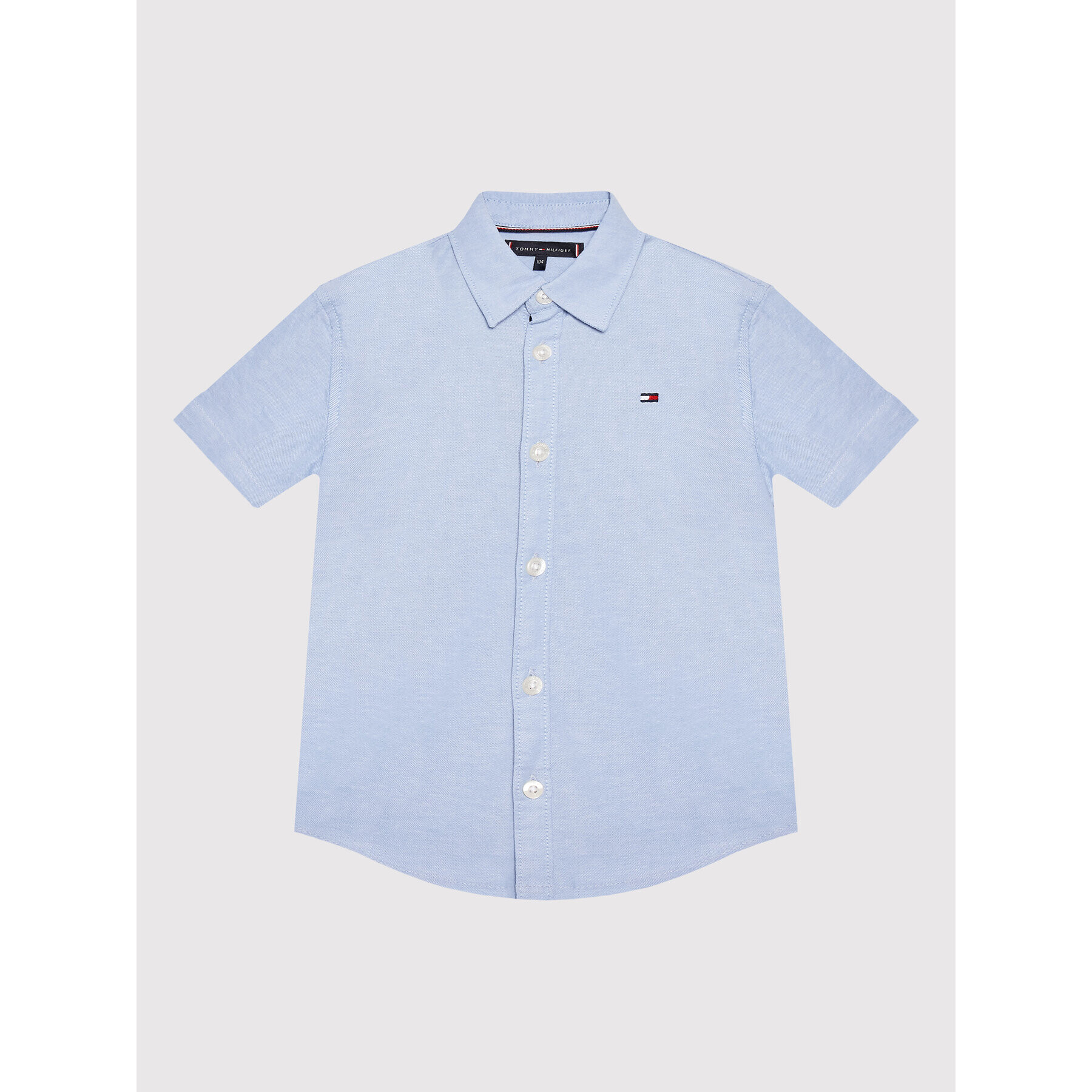 Tommy Hilfiger Риза Oxford KB0KB07462 D Син Regular Fit - Pepit.bg