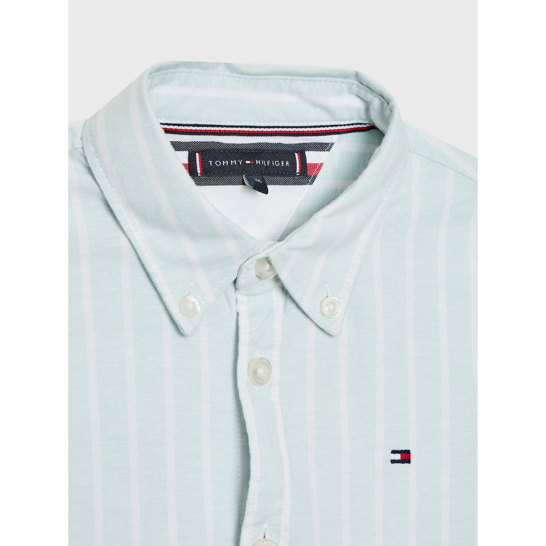 Tommy Hilfiger Риза Oxford KB0KB07508 Син Regular Fit - Pepit.bg