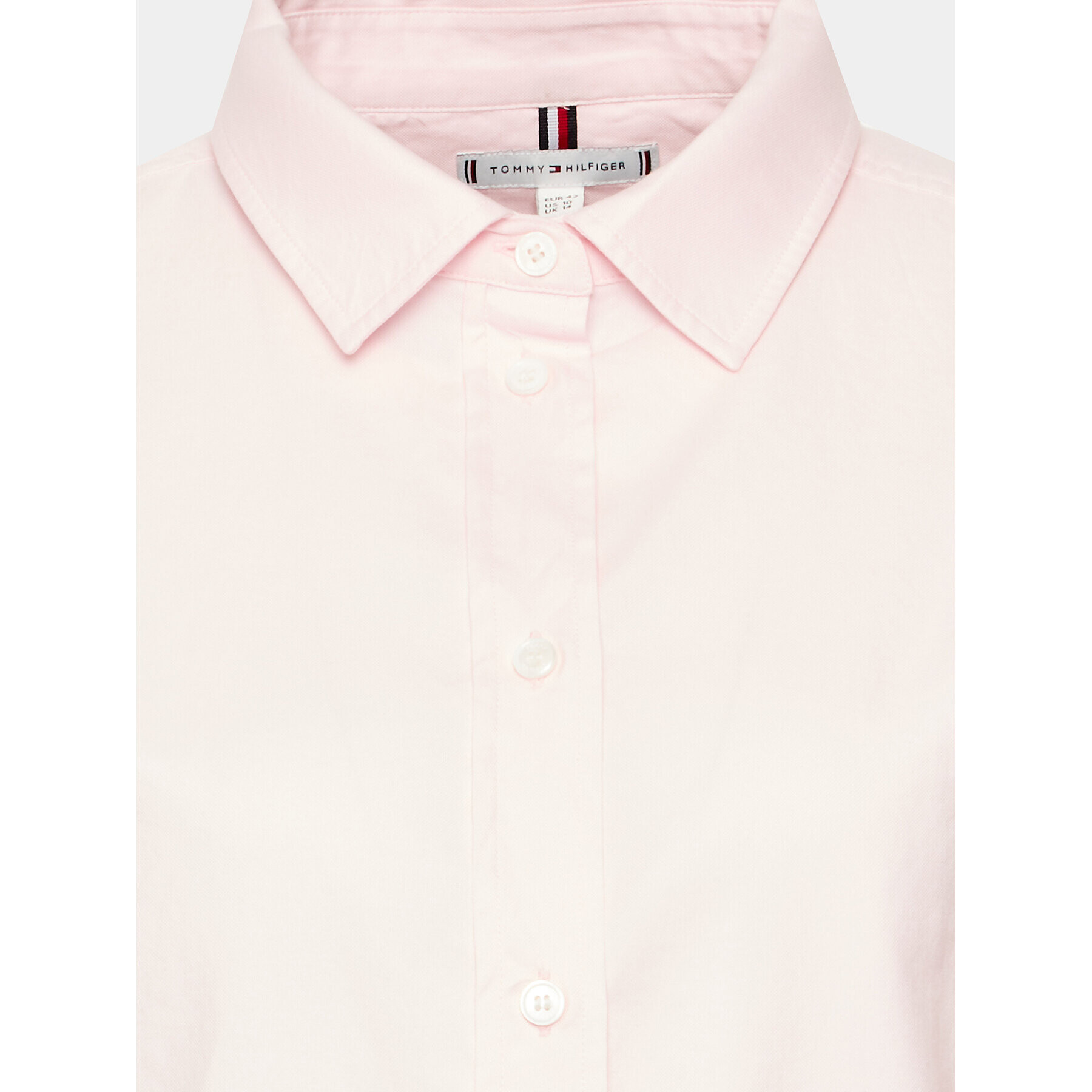 Tommy Hilfiger Риза Oxford WW0WW37989 Розов Relaxed Fit - Pepit.bg