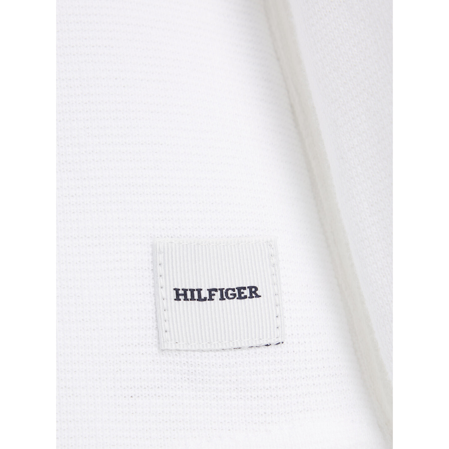 Tommy Hilfiger Риза Solid Waffle KB0KB08308 M Бял Regular Fit - Pepit.bg