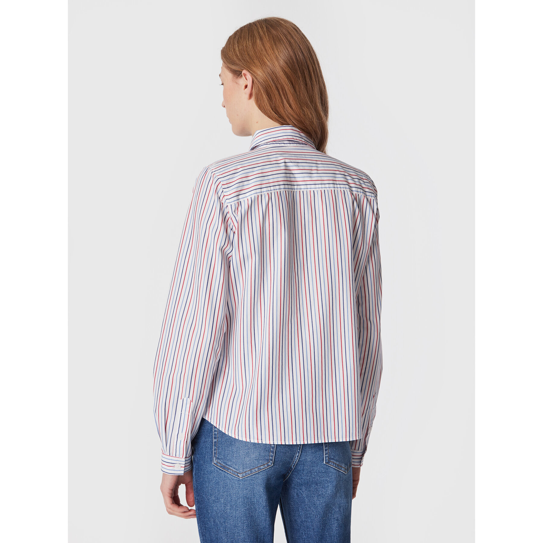 Tommy Hilfiger Риза WW0WW37132 Бял Regular Fit - Pepit.bg