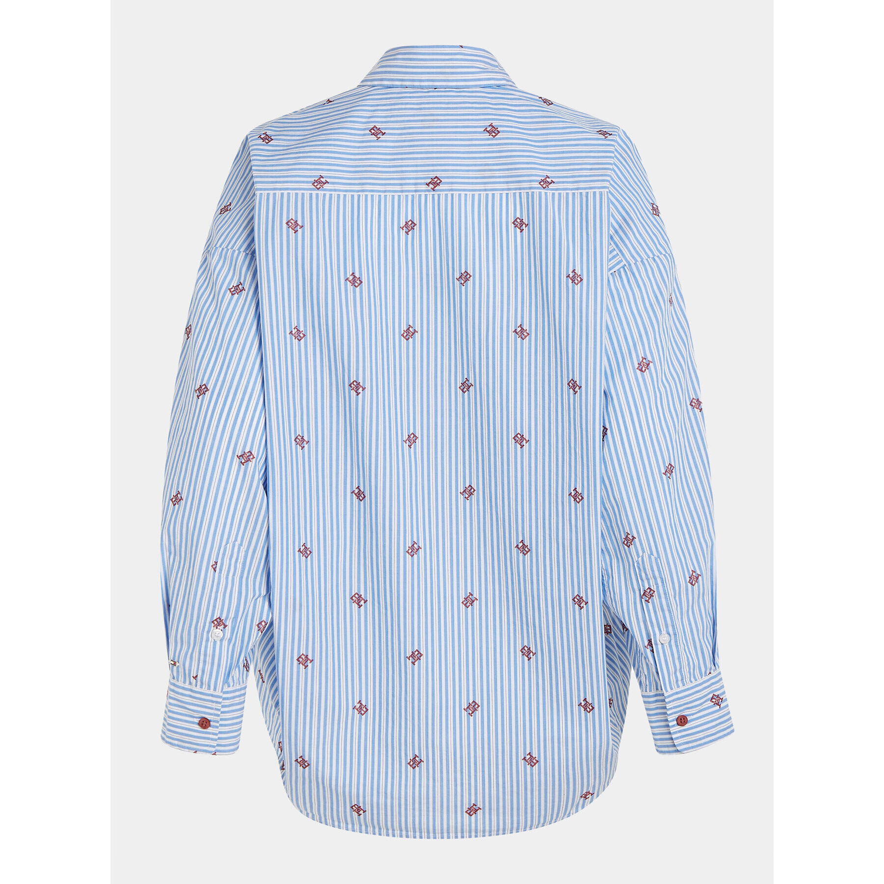 Tommy Hilfiger Риза WW0WW38970 Син Relaxed Fit - Pepit.bg