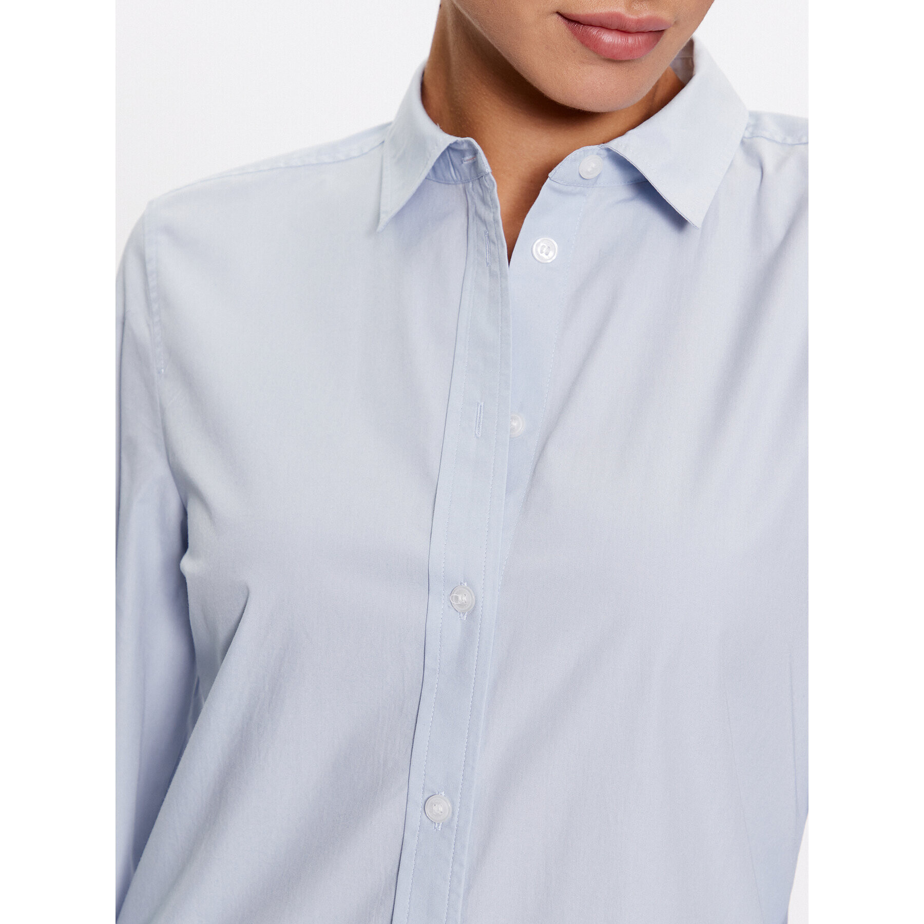 Tommy Hilfiger Риза WW0WW39401 Син Regular Fit - Pepit.bg
