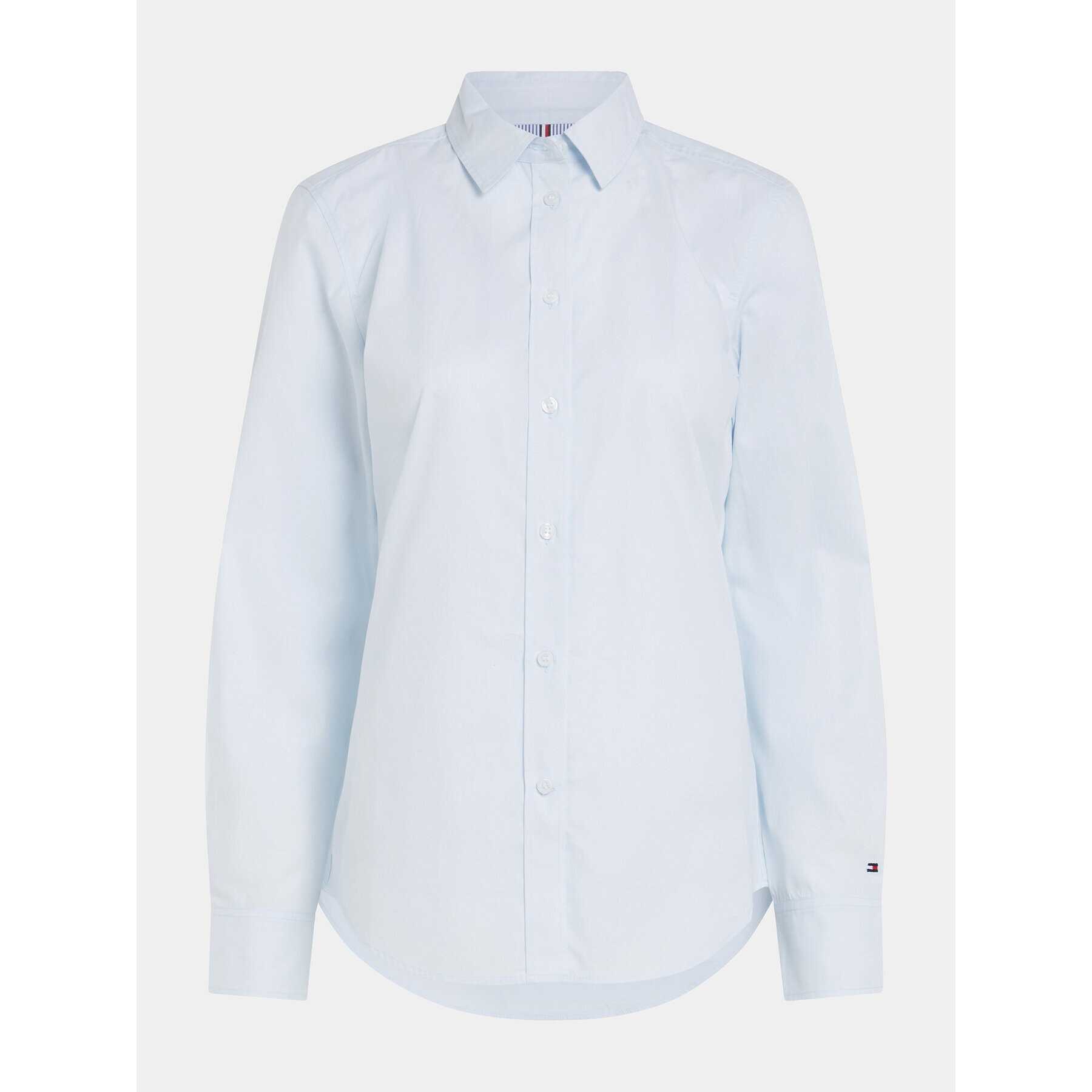 Tommy Hilfiger Риза WW0WW39401 Син Regular Fit - Pepit.bg