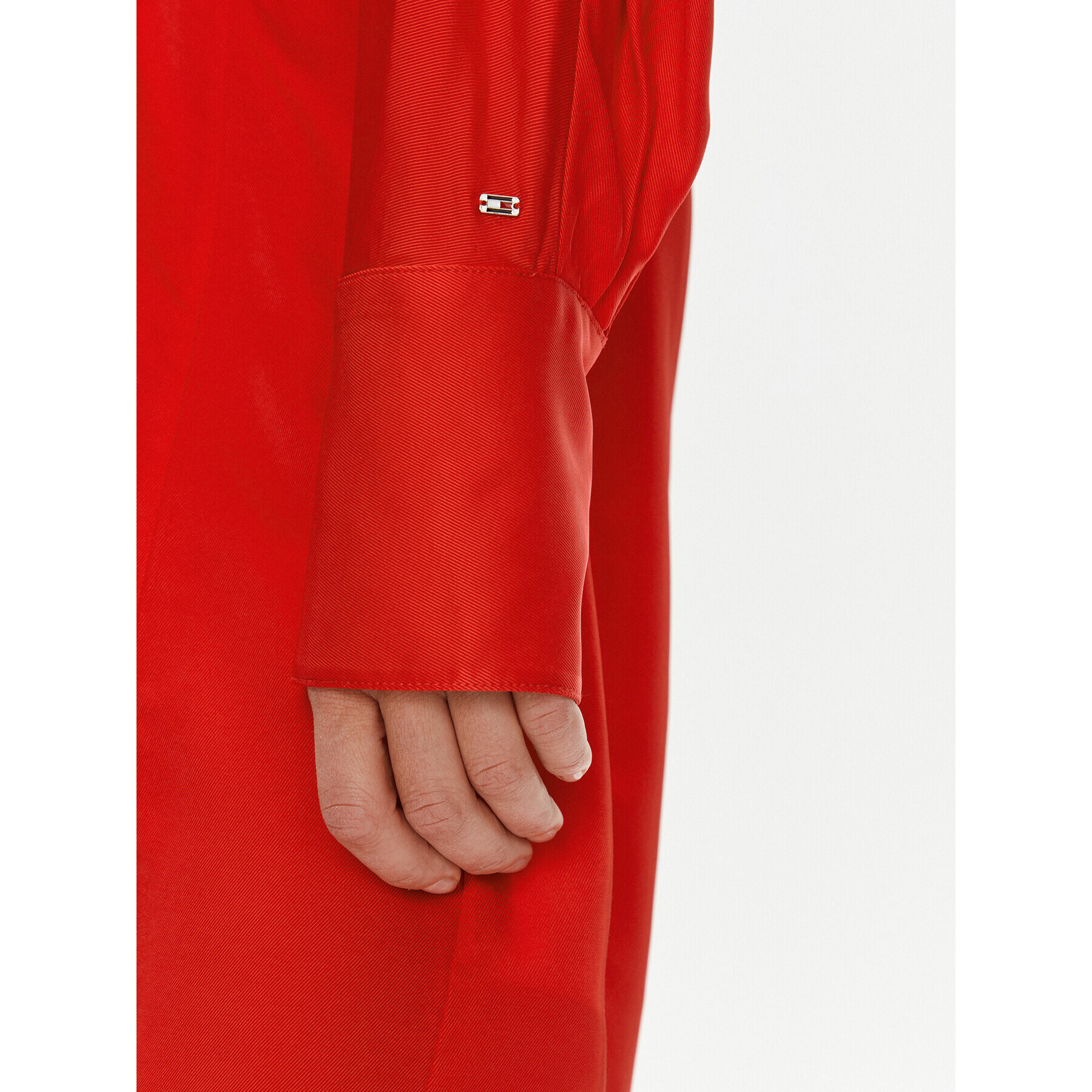 Tommy Hilfiger Рокля тип риза WW0WW40245 Червен Regular Fit - Pepit.bg