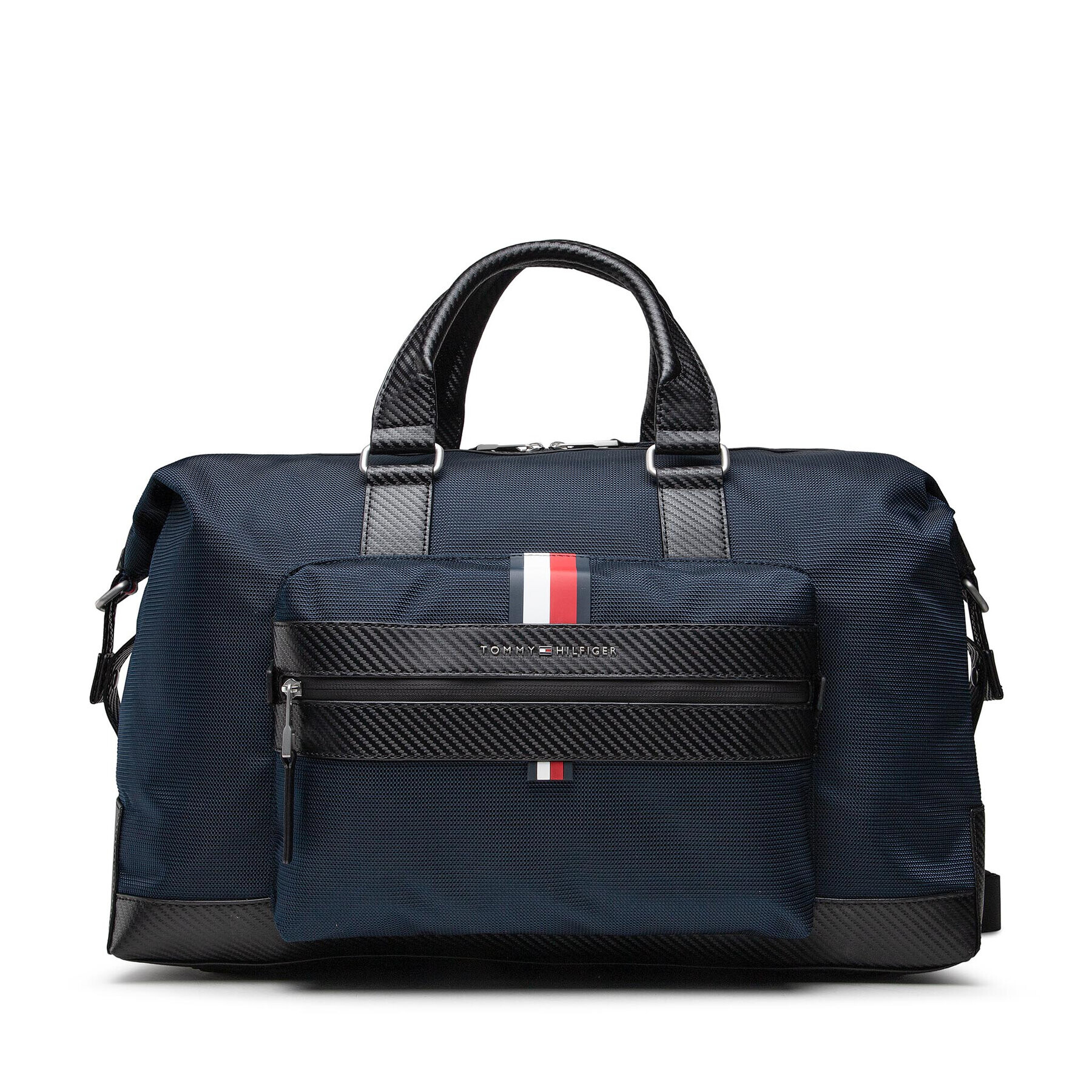 Tommy Hilfiger Сак Elevated Nylon C Weekender AM0AM07761 Тъмносин - Pepit.bg