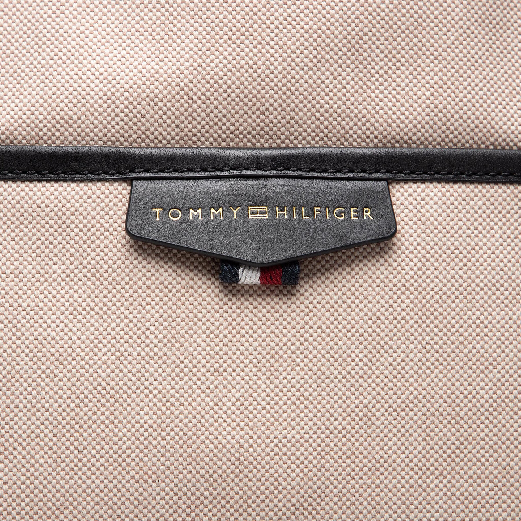 Tommy Hilfiger Сак Premium Canvas Tote AM0AM09501 Бежов - Pepit.bg