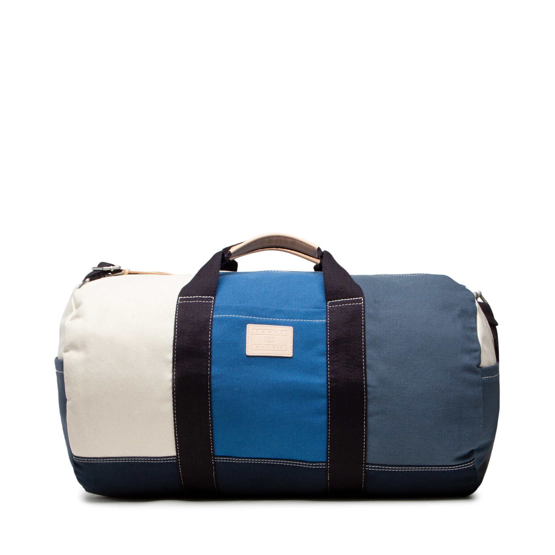 Tommy Hilfiger Сак Sustainable Canvas Large Duffle AM0AM08467 Син - Pepit.bg