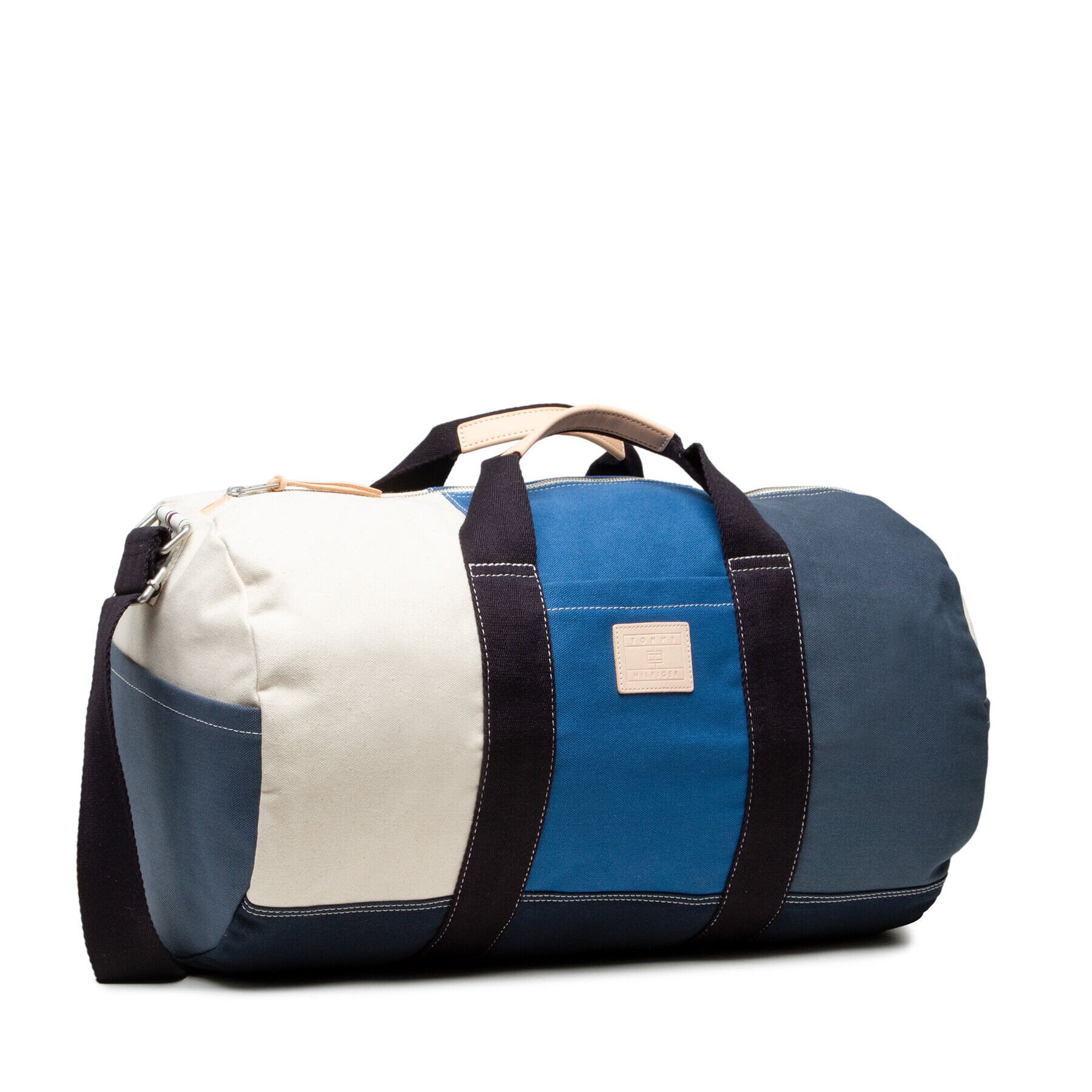 Tommy Hilfiger Сак Sustainable Canvas Large Duffle AM0AM08467 Син - Pepit.bg