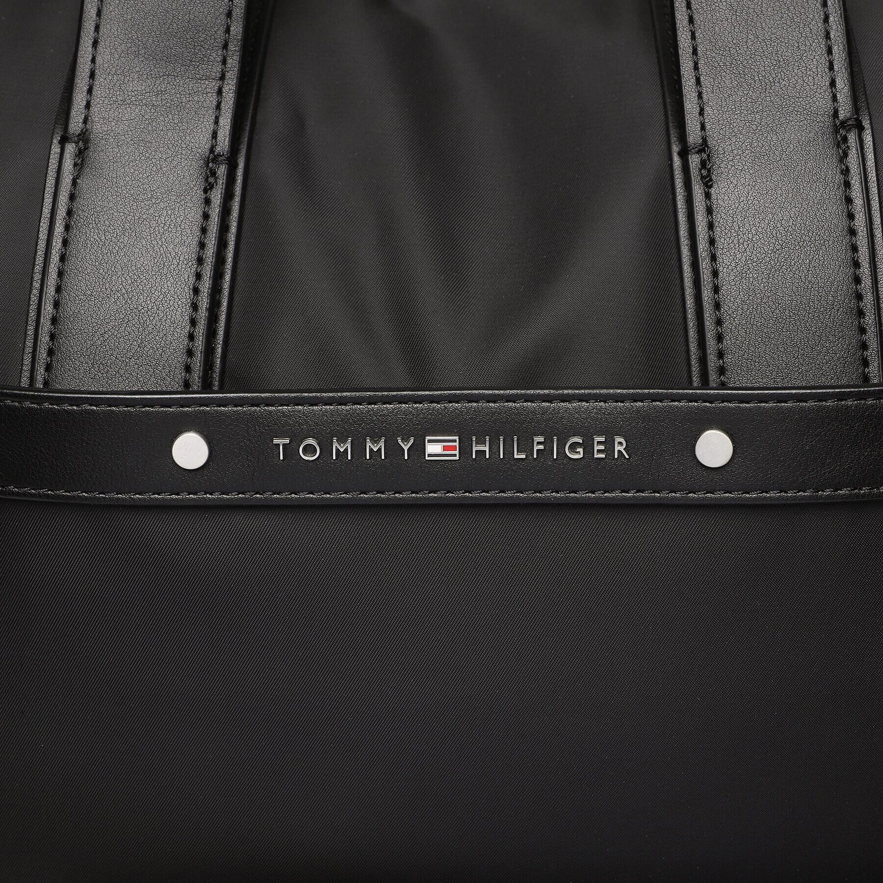 Tommy Hilfiger Сак Th Central Repreve Weekender AM0AM11384 Черен - Pepit.bg