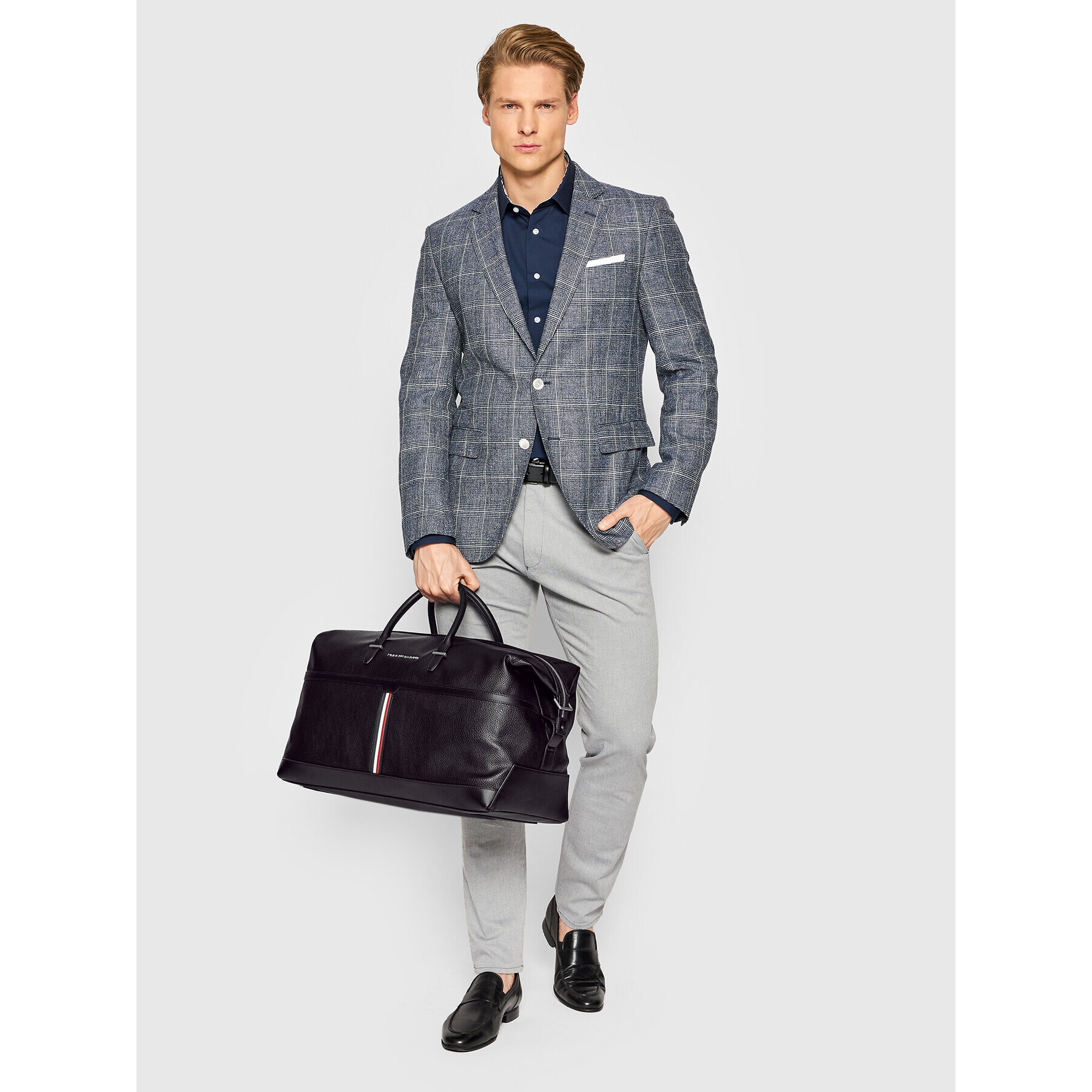 Tommy Hilfiger Сак Th Downtown Duffle Bag AM0AM08433 Черен - Pepit.bg