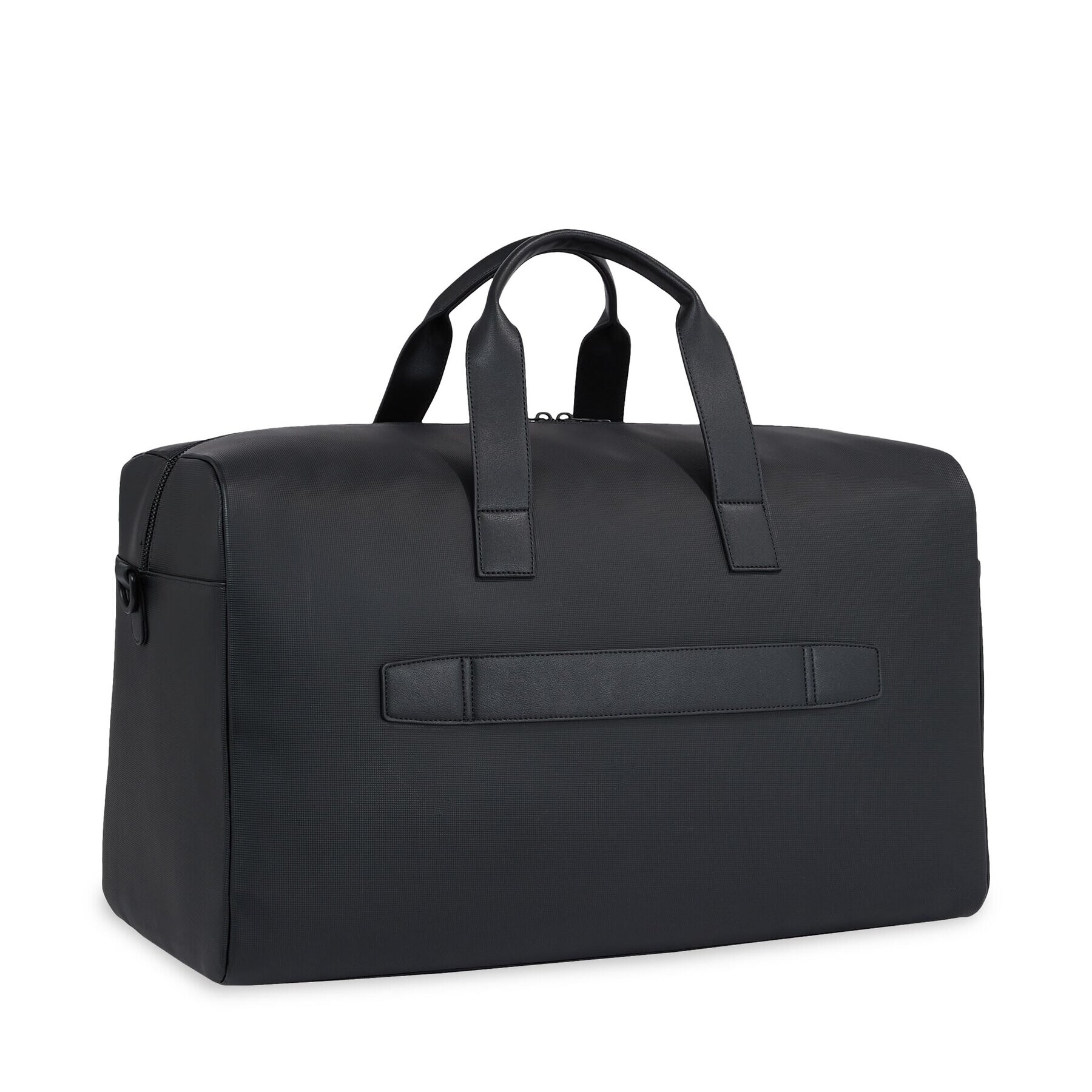 Tommy Hilfiger Сак Th Essential Pique Duffle AM0AM11539 Черен - Pepit.bg