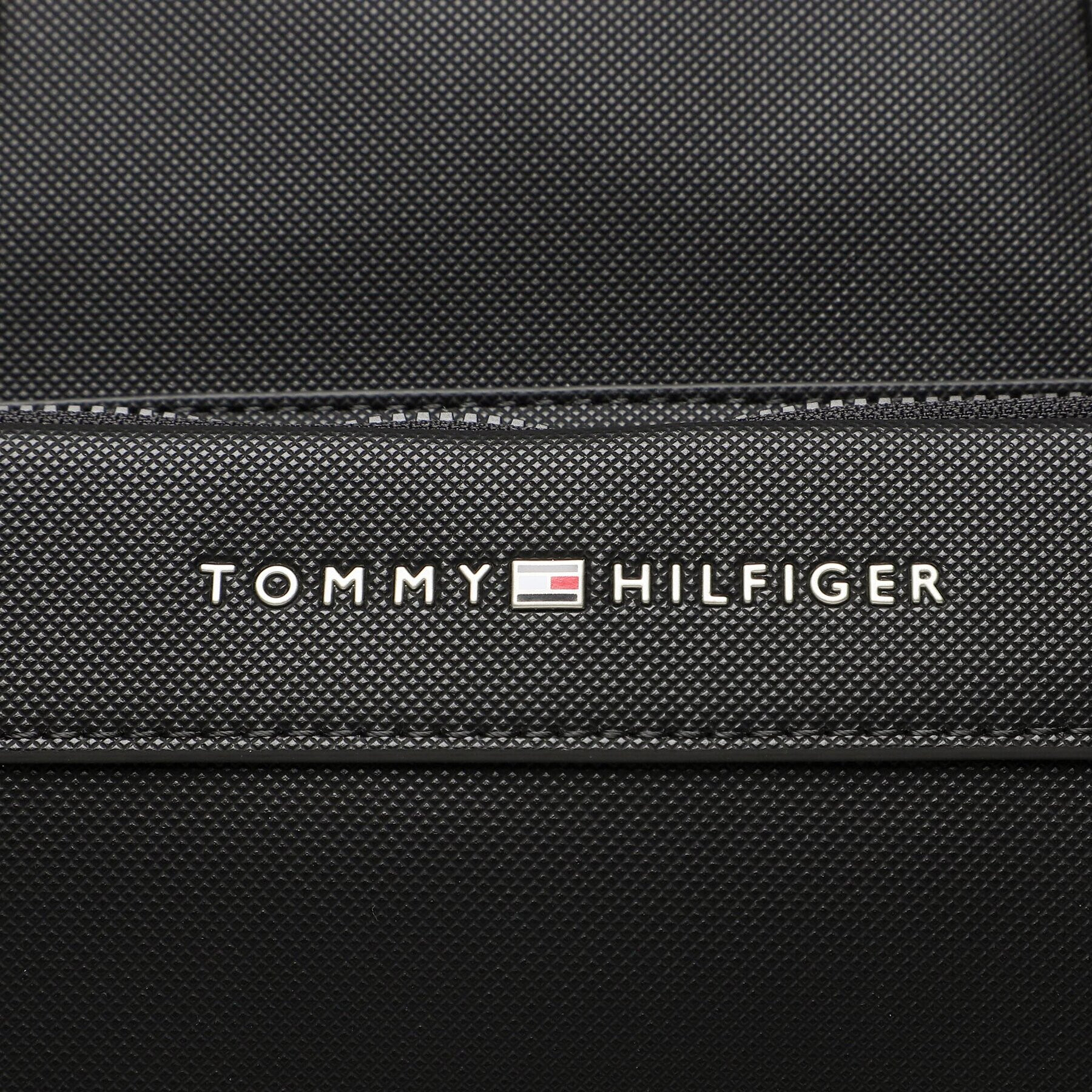 Tommy Hilfiger Сак Th Pique Pu Duffle AM0AM11309 Черен - Pepit.bg