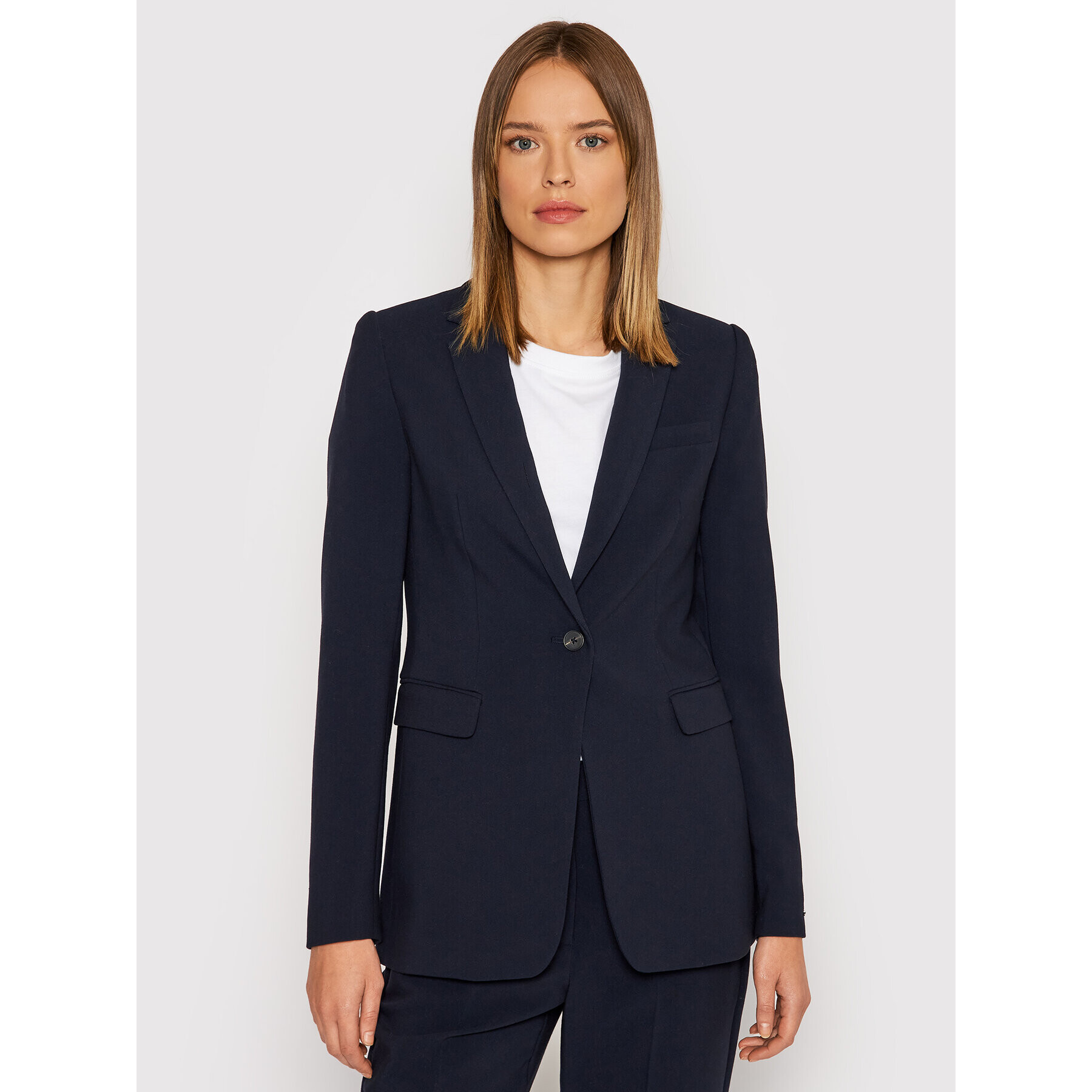 Tommy Hilfiger Блейзър Core Suiting WW0WW29497DW5 Тъмносин Regular Fit - Pepit.bg
