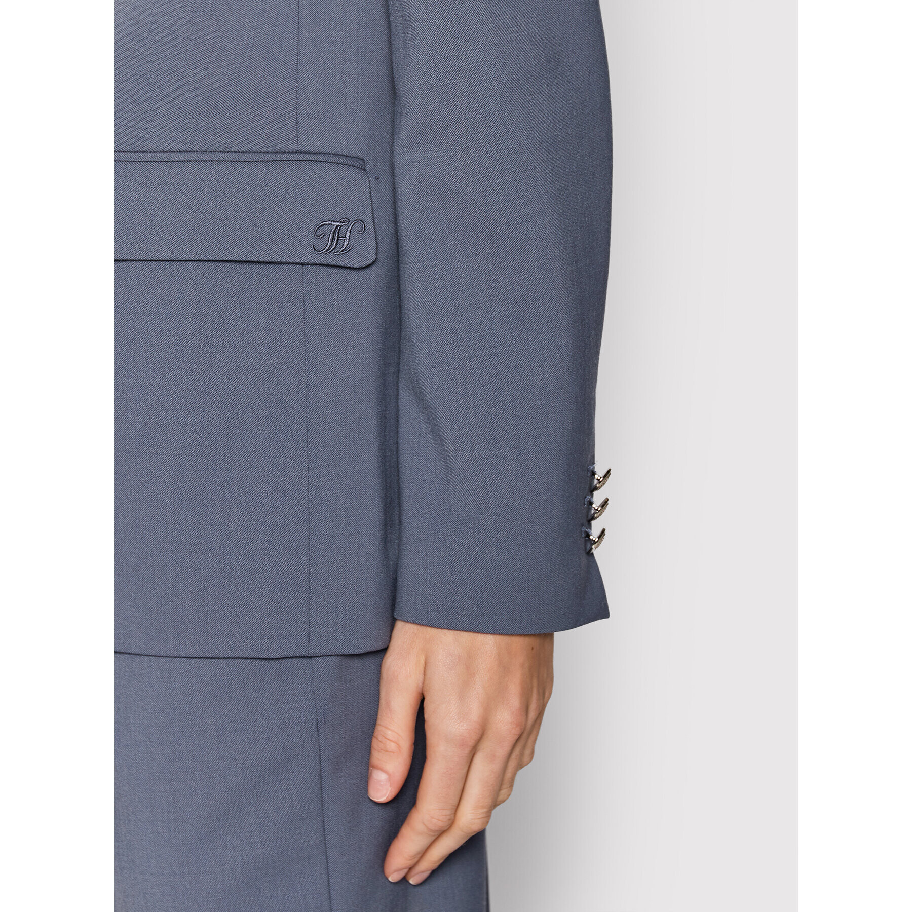 Tommy Hilfiger Сако WW0WW35107 Син Regular Fit - Pepit.bg