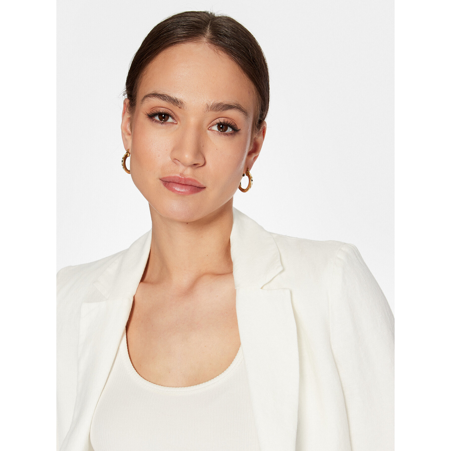 Tommy Hilfiger Сако WW0WW37774 Екрю Regular Fit - Pepit.bg