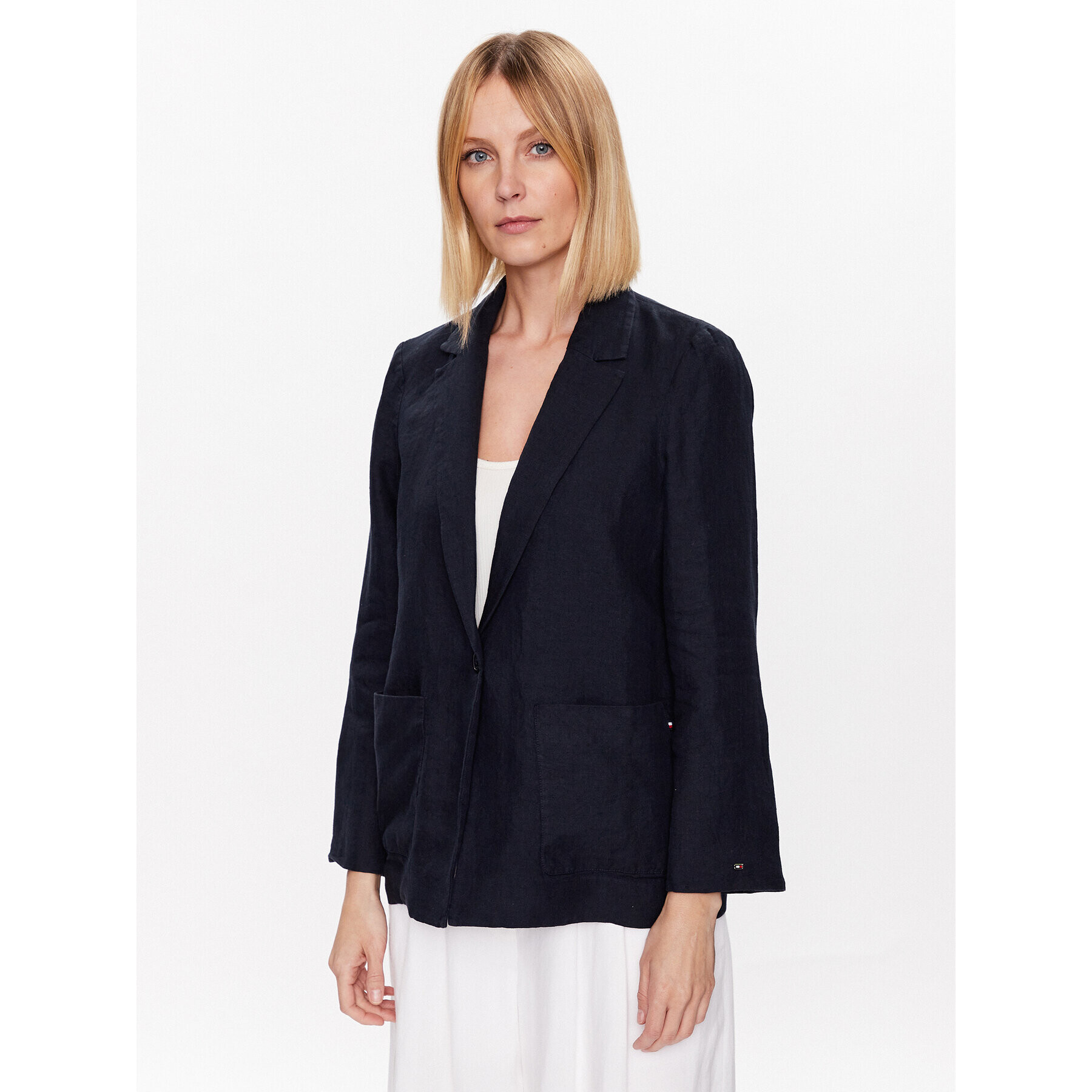 Tommy Hilfiger Сако WW0WW37774 Тъмносин Regular Fit - Pepit.bg