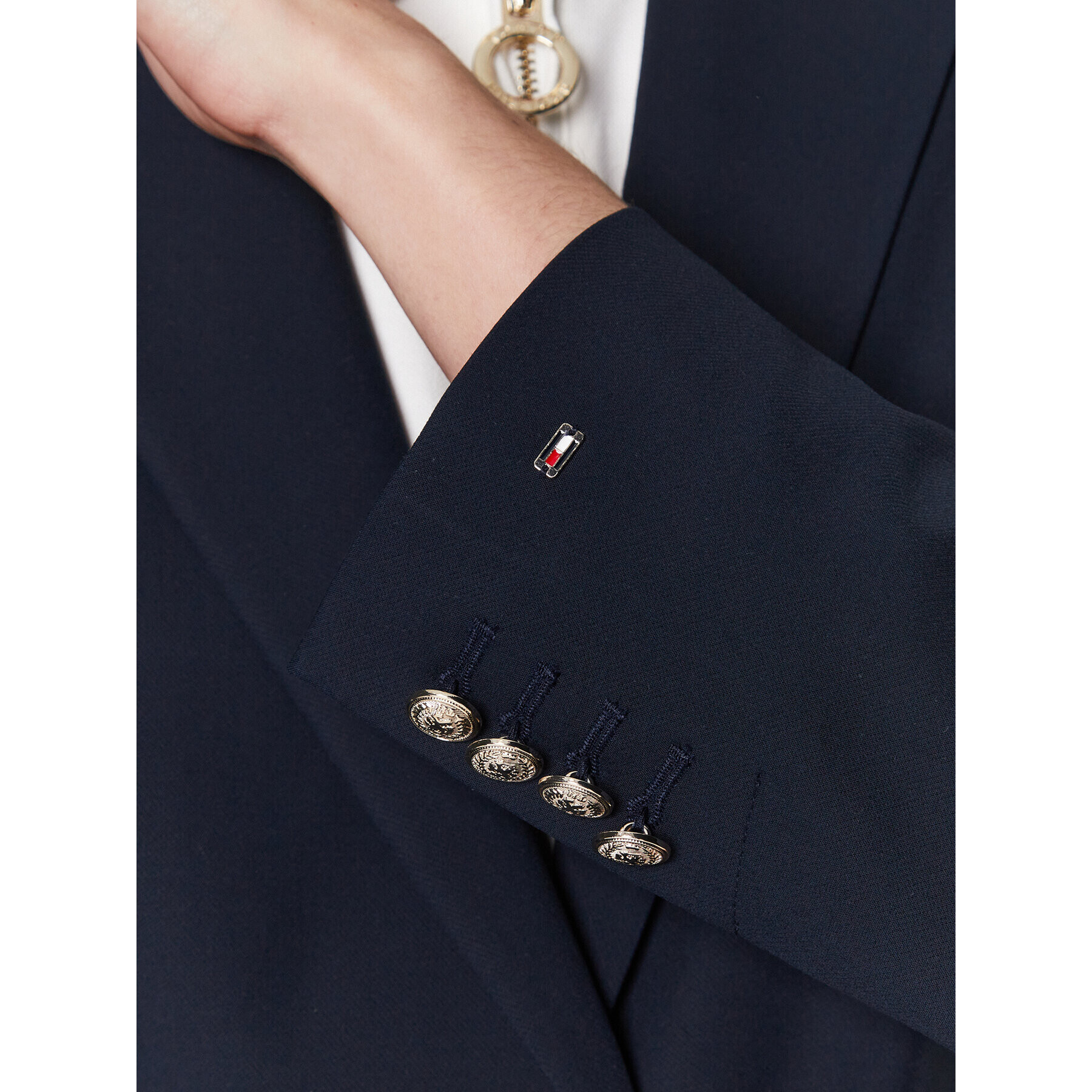 Tommy Hilfiger Сако WW0WW37780 Тъмносин Regular Fit - Pepit.bg