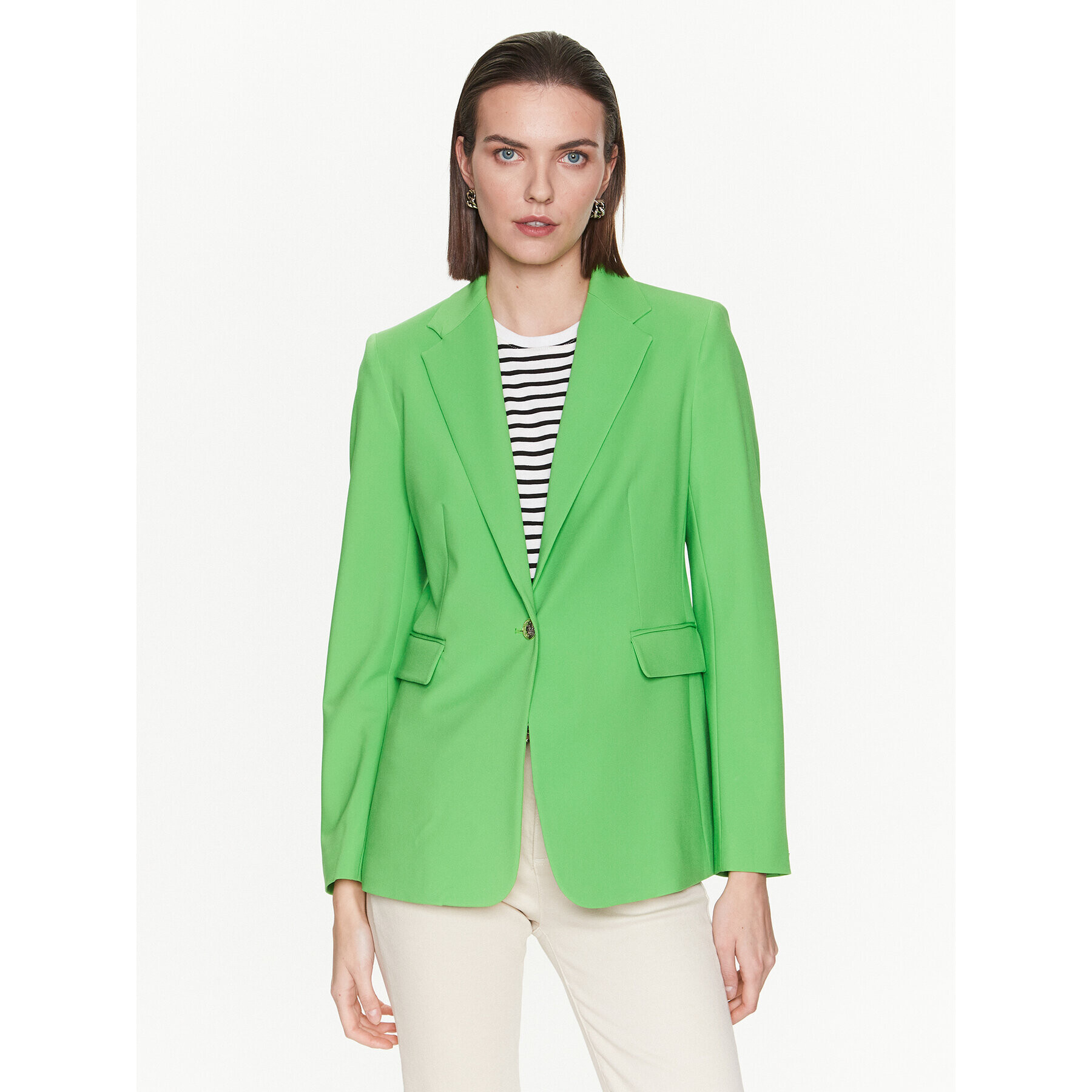 Tommy Hilfiger Сако WW0WW37780 Зелен Regular Fit - Pepit.bg