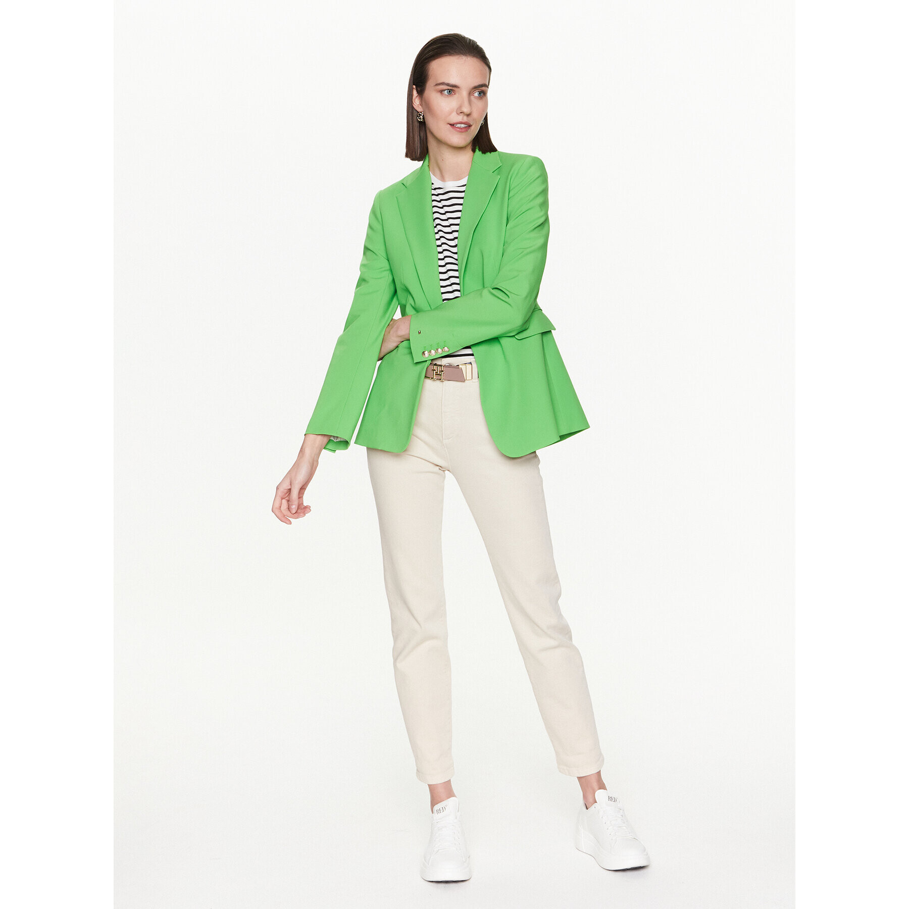 Tommy Hilfiger Сако WW0WW37780 Зелен Regular Fit - Pepit.bg
