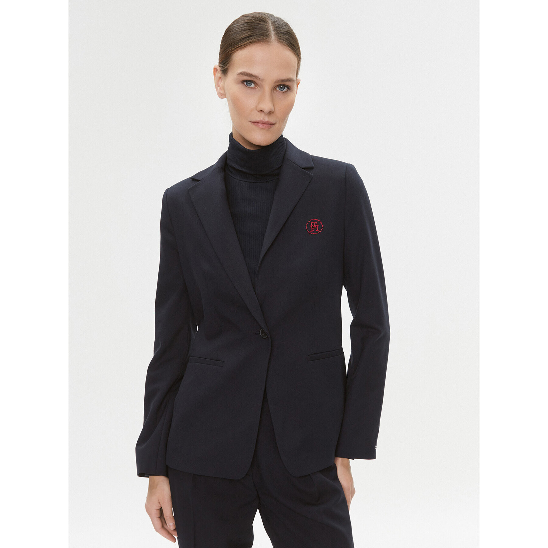 Tommy Hilfiger Сако WW0WW39977 Тъмносин Regular Fit - Pepit.bg