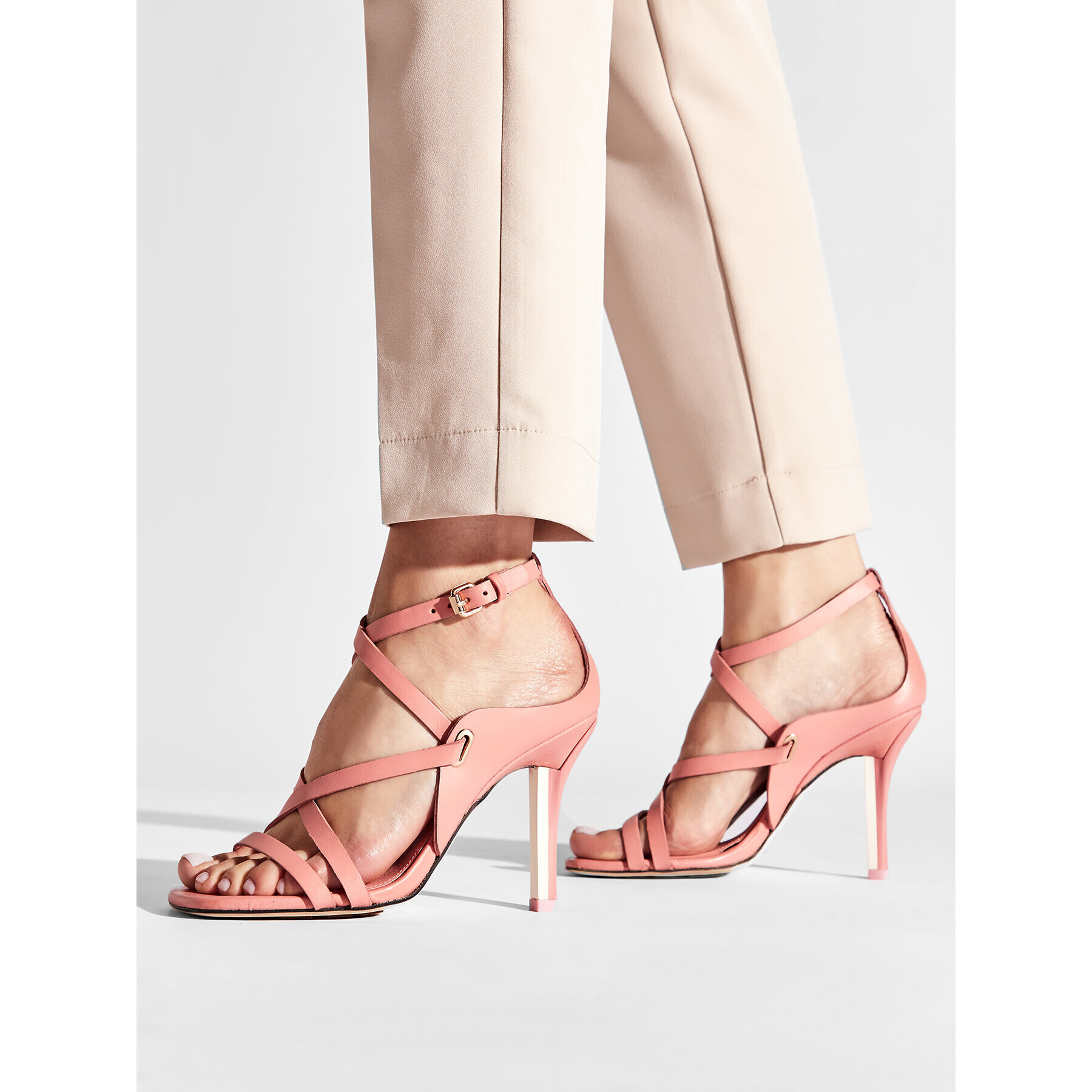 Tommy Hilfiger Сандали Elevated Th High Heel Snadal FW0FW06653 Розов - Pepit.bg