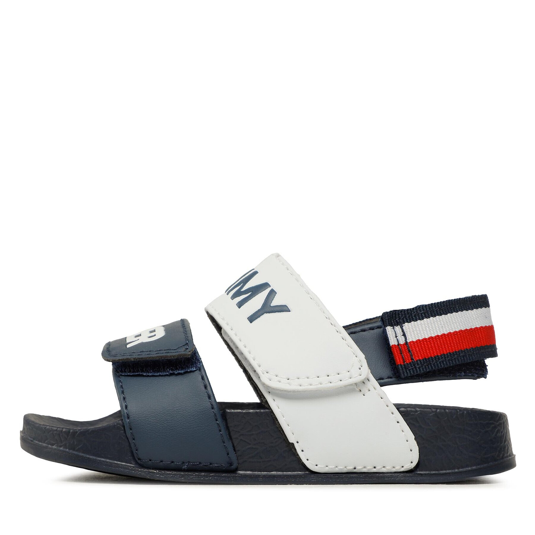 Tommy Hilfiger Сандали Logo Velcro Sandal T1B2-32925-1172 M Тъмносин - Pepit.bg