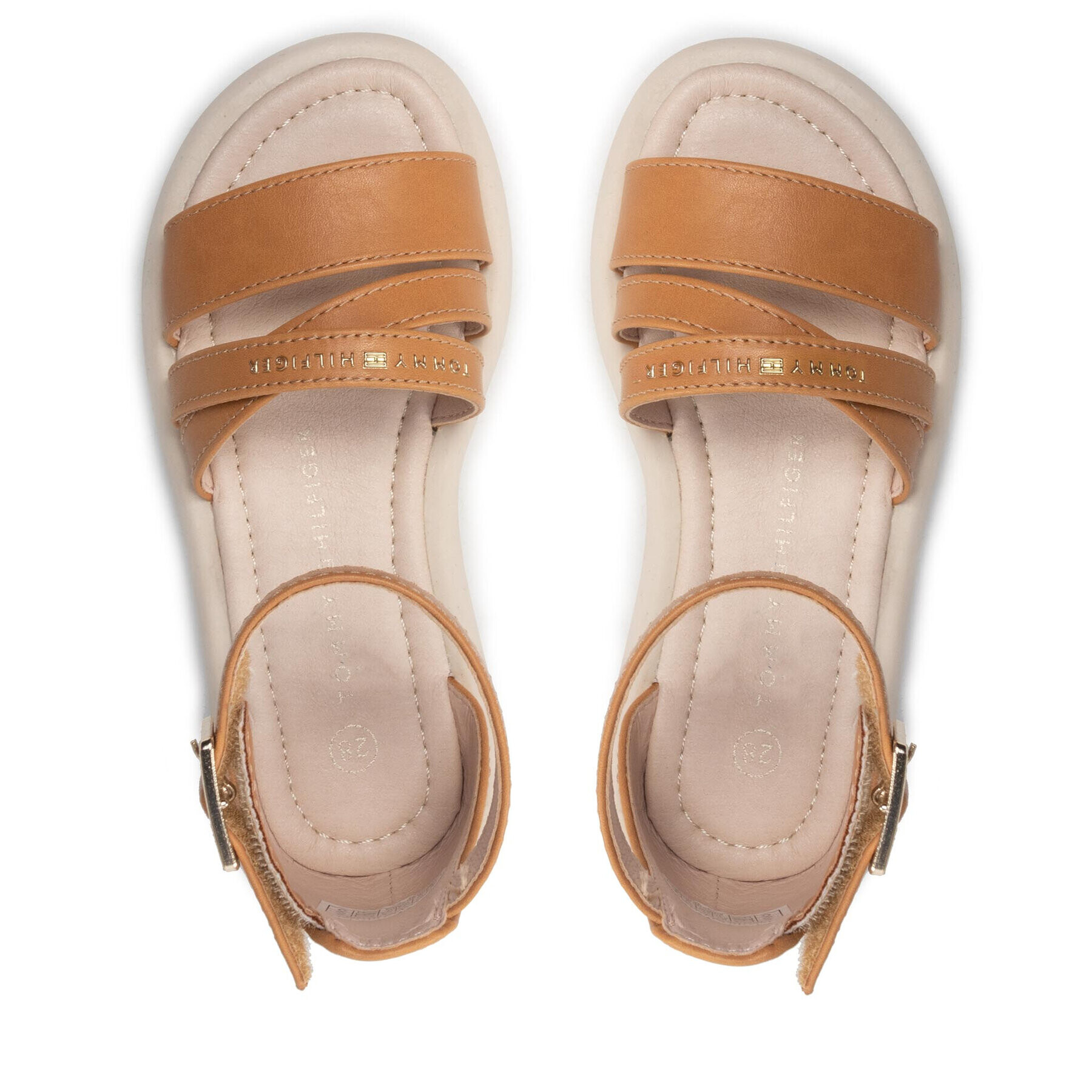 Tommy Hilfiger Сандали Sandal T3A2-32173-0371 M Кафяв - Pepit.bg