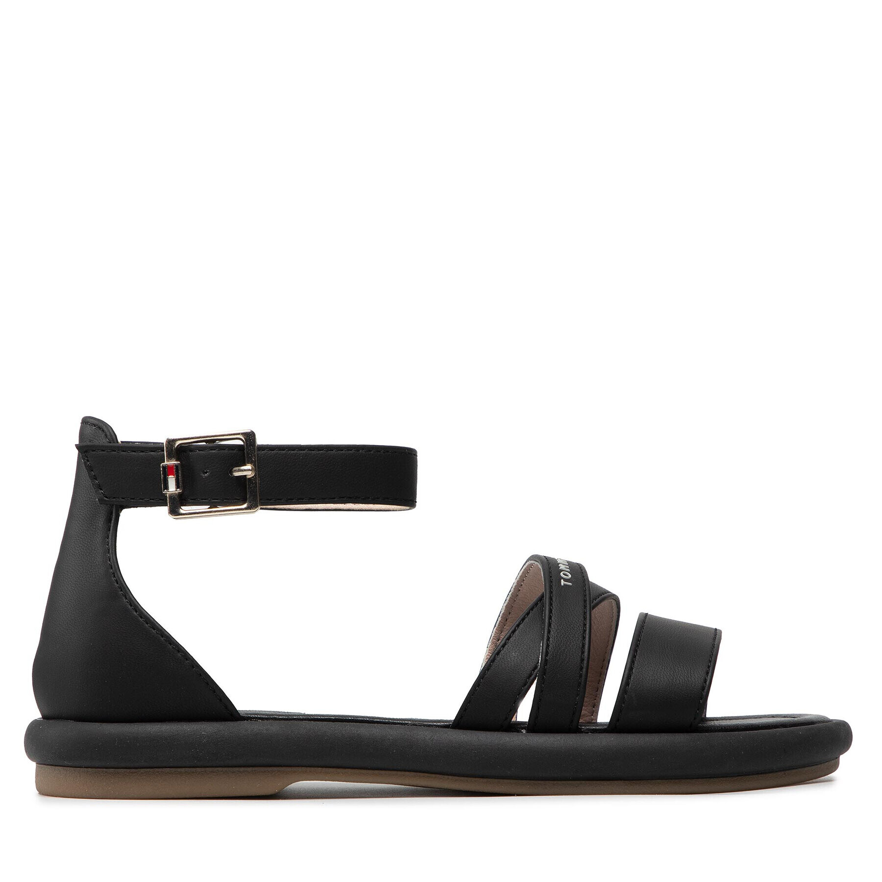 Tommy Hilfiger Сандали Sandal T3A2-32173-0371 S Черен - Pepit.bg