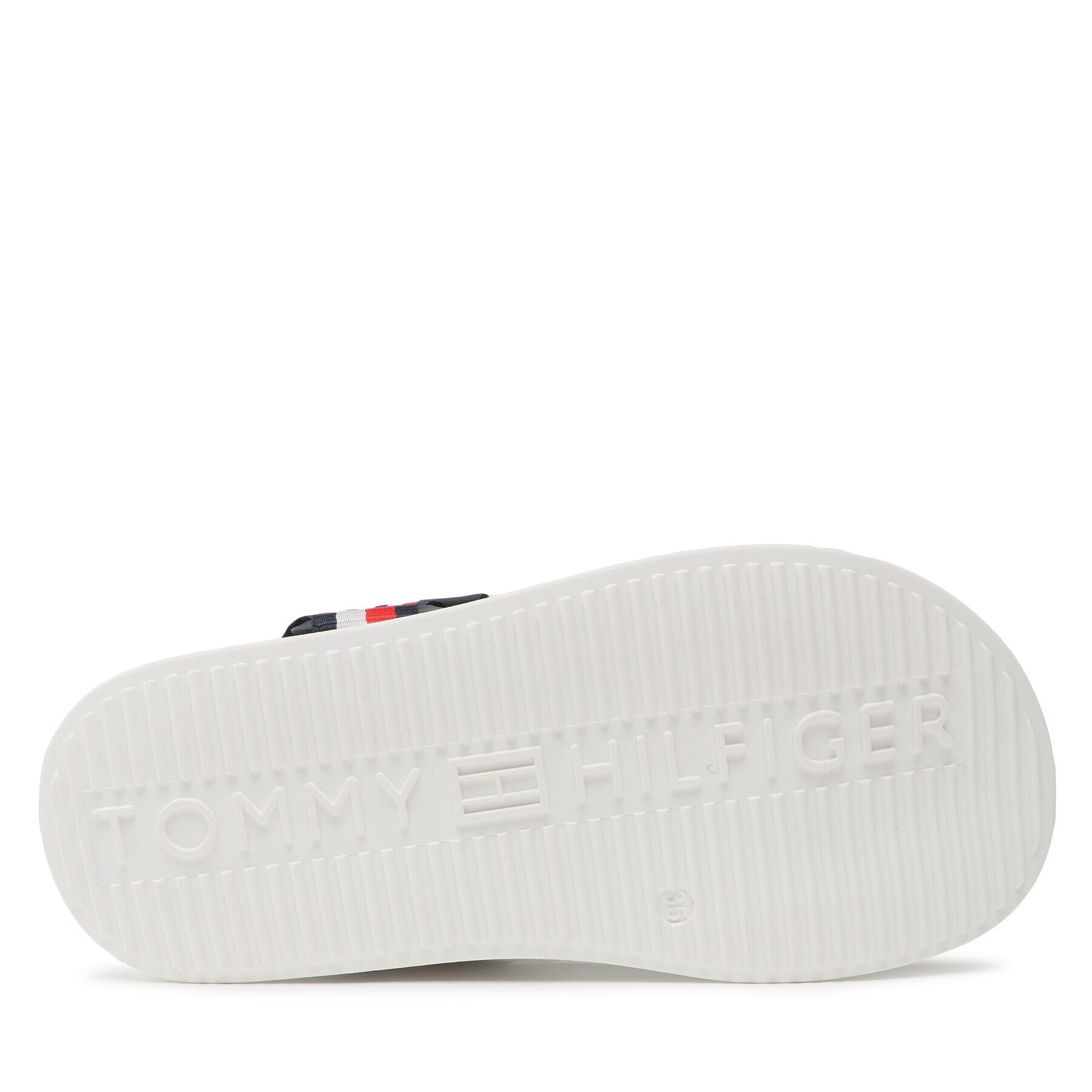 Tommy Hilfiger Сандали Stripes Sandal T3B2-32905-1355 S Тъмносин - Pepit.bg
