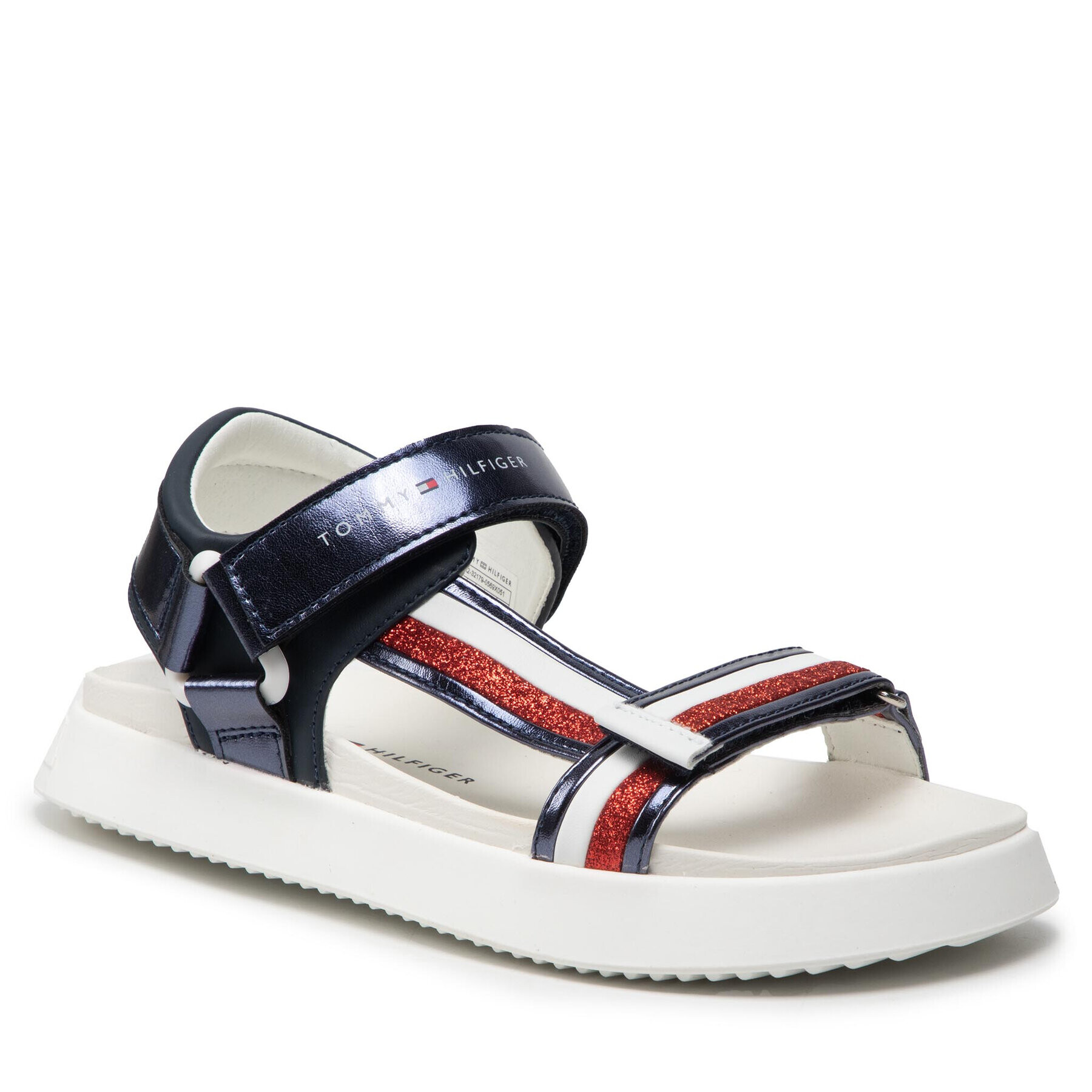 Tommy Hilfiger Сандали T3A2-32179-0569 S Тъмносин - Pepit.bg