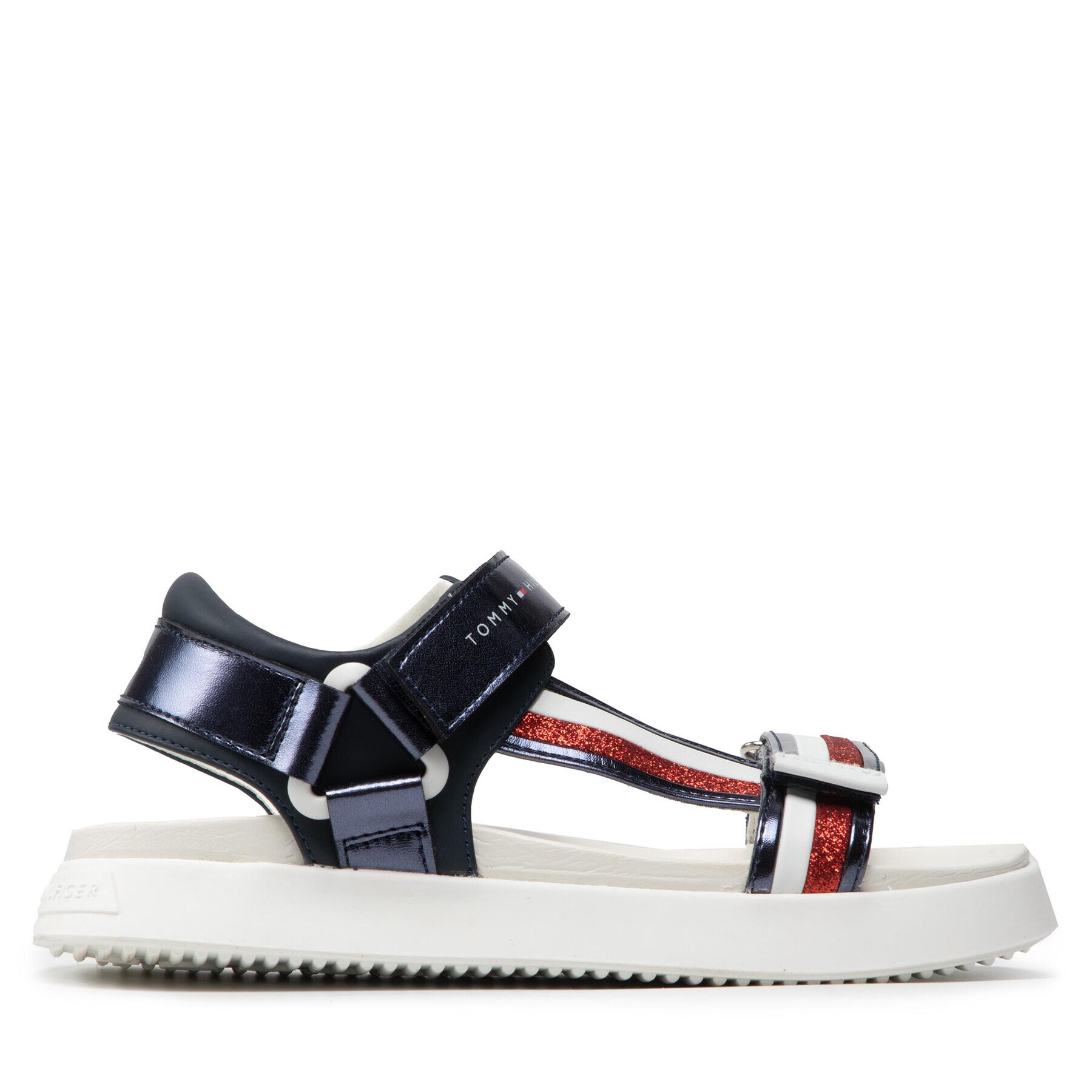 Tommy Hilfiger Сандали T3A2-32179-0569 S Тъмносин - Pepit.bg