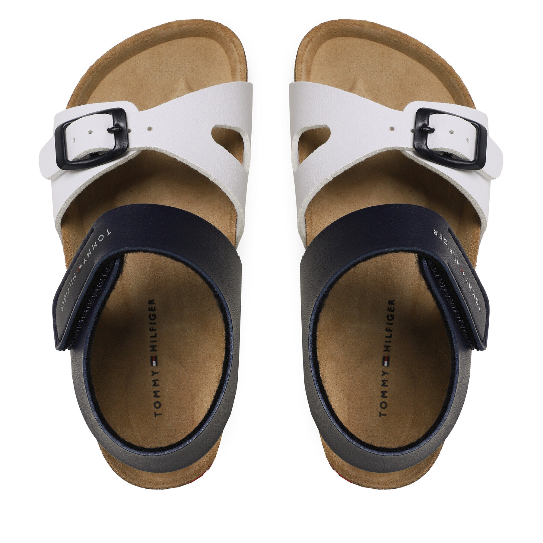 Tommy Hilfiger Сандали T3B2-32912-0371 S Тъмносин - Pepit.bg