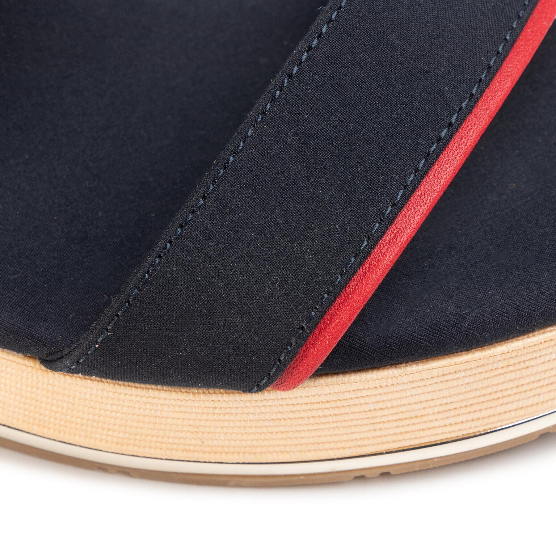 Tommy Hilfiger Сандали Th Basic Hardware High Wedge FW0FW04946 Тъмносин - Pepit.bg