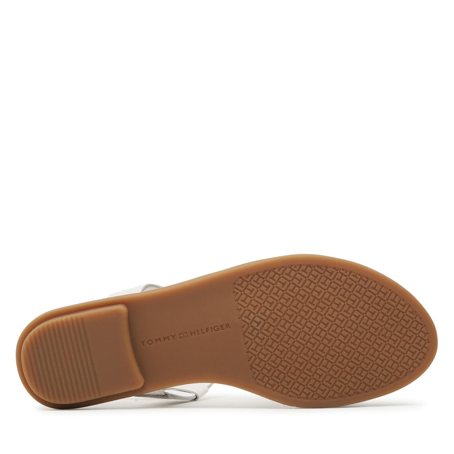 Tommy Hilfiger Сандали Th Flat Sandal FW0FW07068 Бял - Pepit.bg