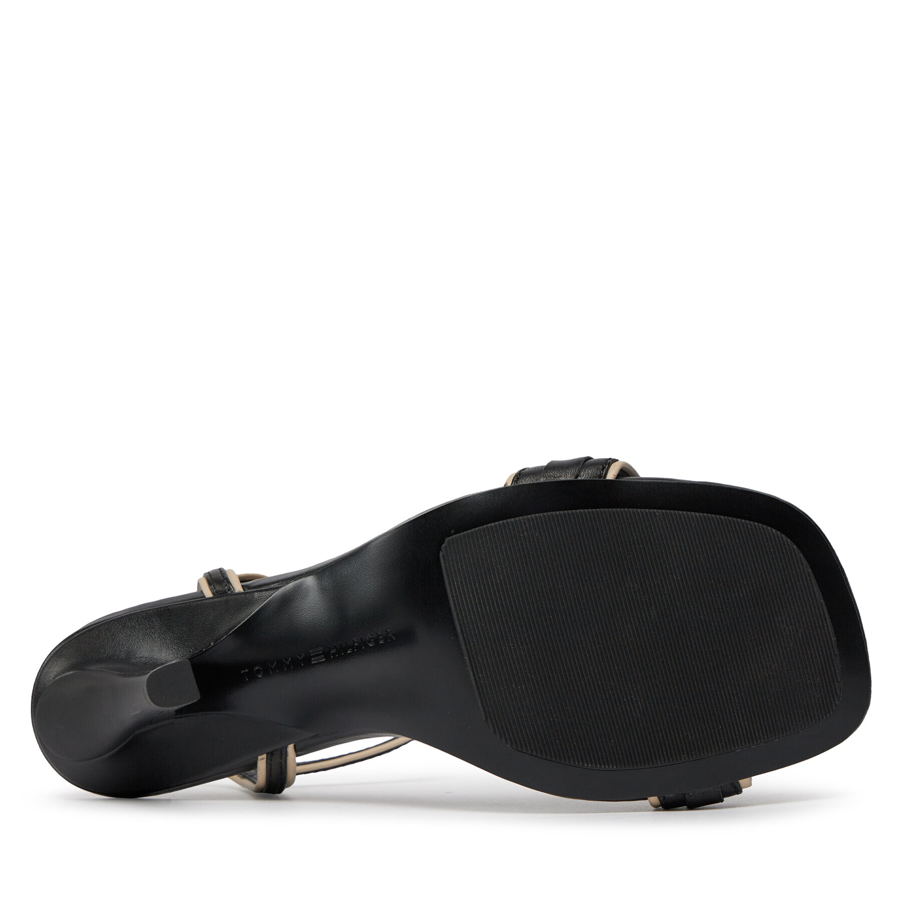 Tommy Hilfiger Сандали Th Hardware Heeled Sandal FW0FW07796 Черен - Pepit.bg