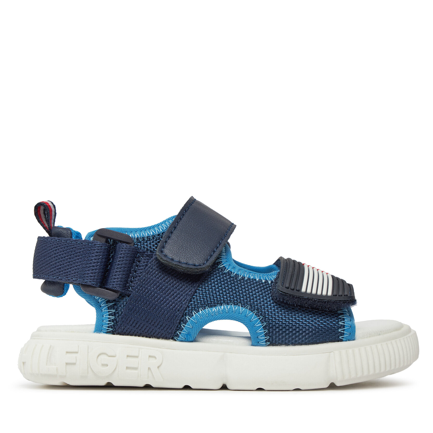 Tommy Hilfiger Сандали Velcro Sandal Blue T1B2-33420-1591 S Тъмносин - Pepit.bg