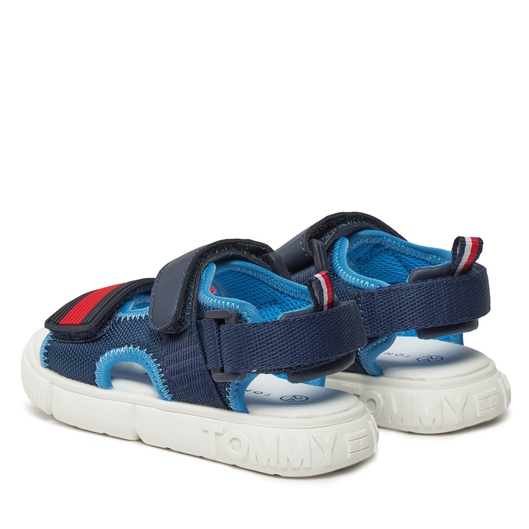 Tommy Hilfiger Сандали Velcro Sandal Blue T1B2-33420-1591 S Тъмносин - Pepit.bg