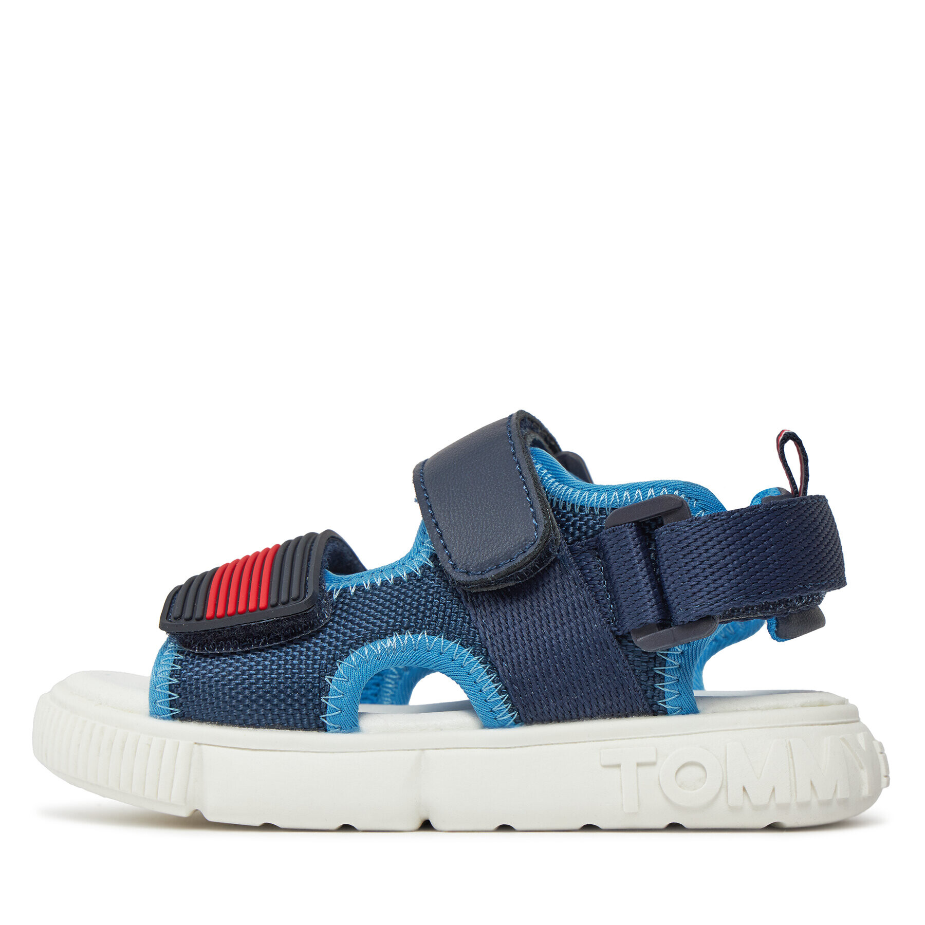 Tommy Hilfiger Сандали Velcro Sandal Blue T1B2-33420-1591 S Тъмносин - Pepit.bg