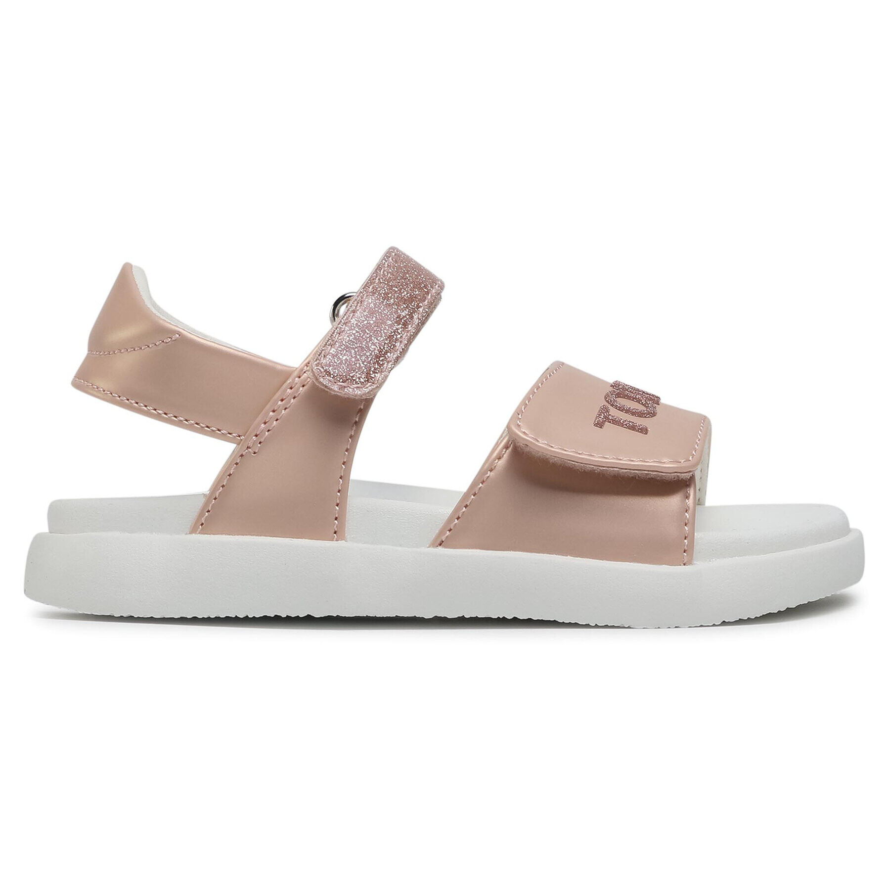 Tommy Hilfiger Сандали Velcro Sandal T1A2-31036-0569 S Бежов - Pepit.bg