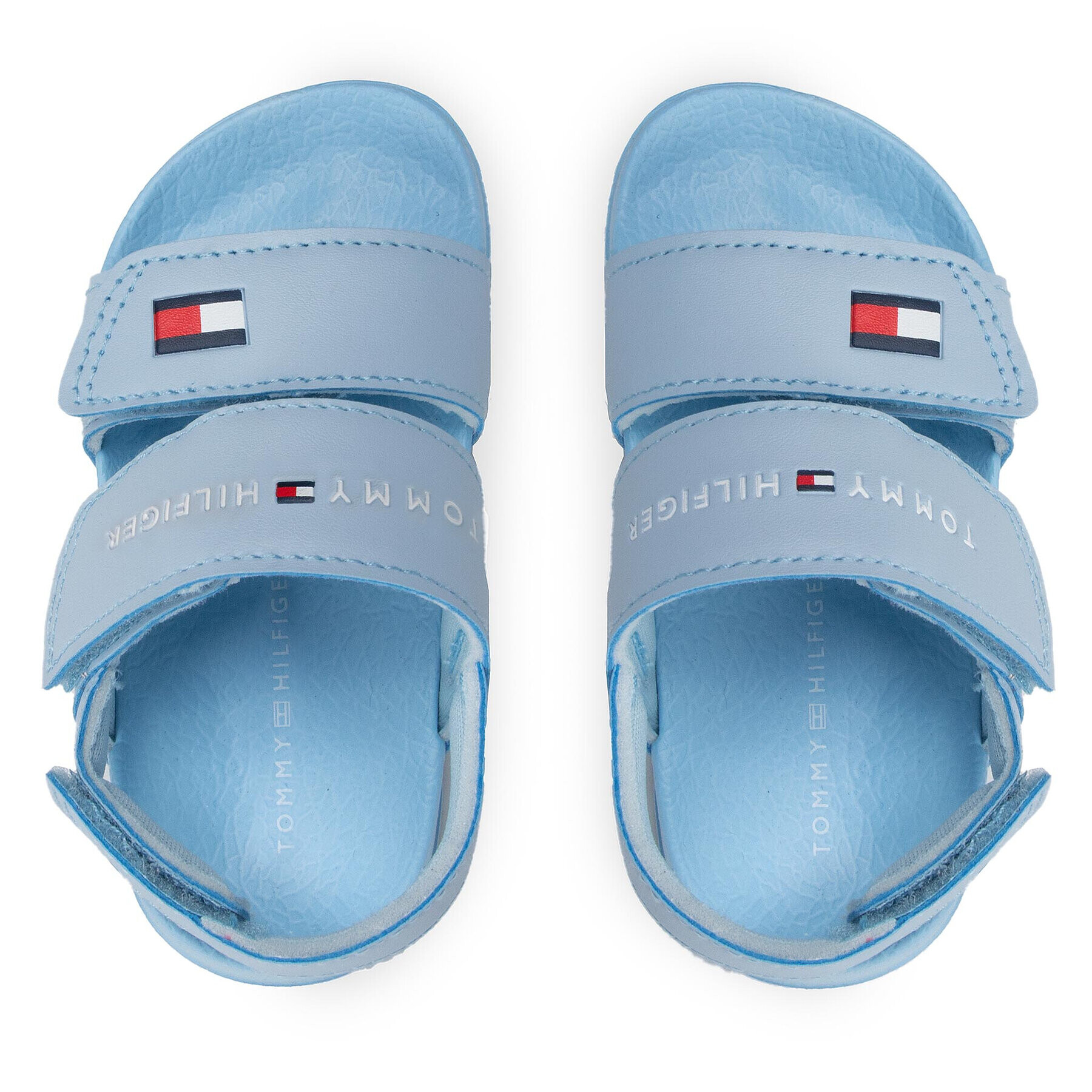 Tommy Hilfiger Сандали Velcro Sandal T1A2-32193-0193 Син - Pepit.bg