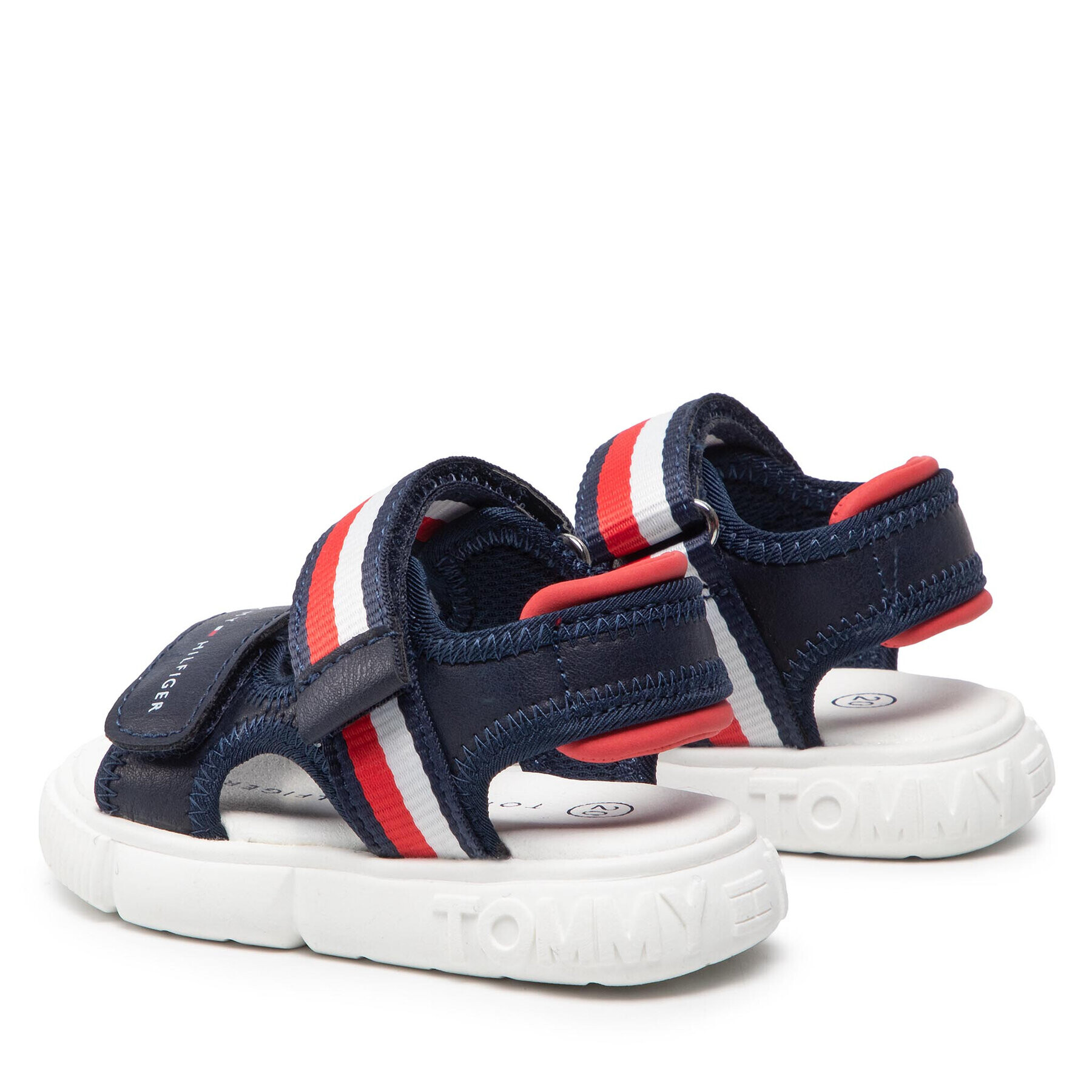 Tommy Hilfiger Сандали Velcro Sandal T1B2-32254-0621 M Тъмносин - Pepit.bg