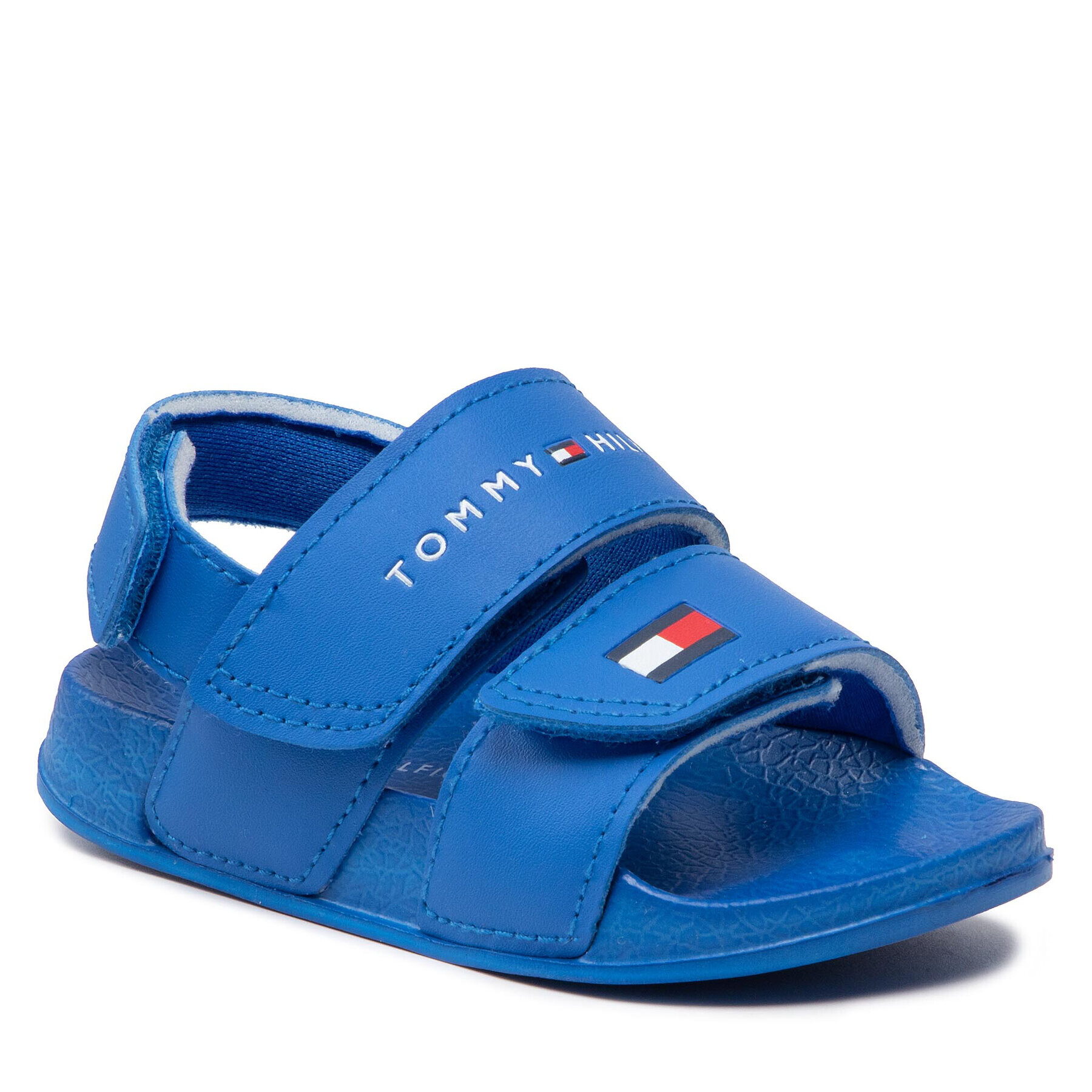 Tommy Hilfiger Сандали Velcro Sandal T1B2-32270-0193 Син - Pepit.bg