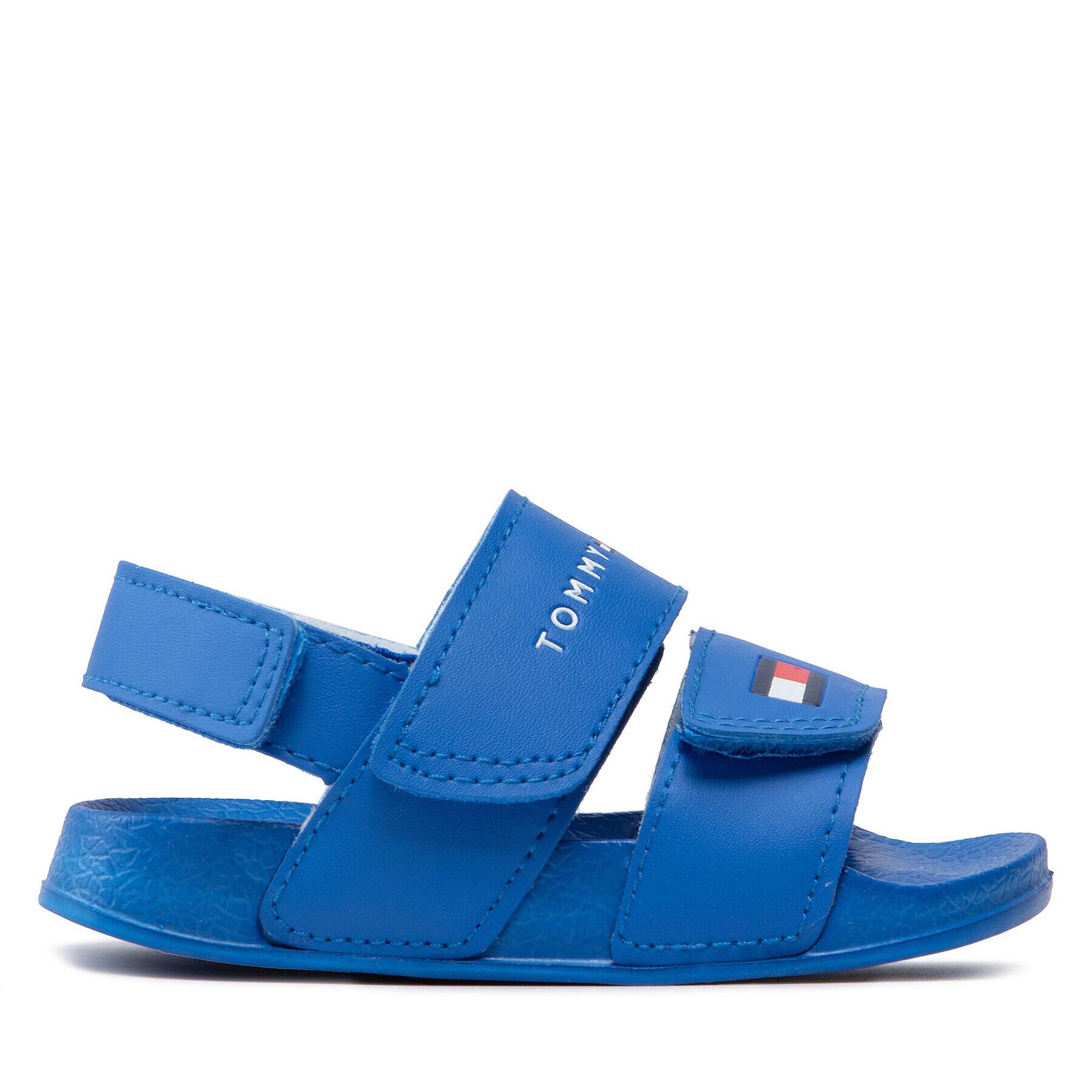 Tommy Hilfiger Сандали Velcro Sandal T1B2-32270-0193 Син - Pepit.bg