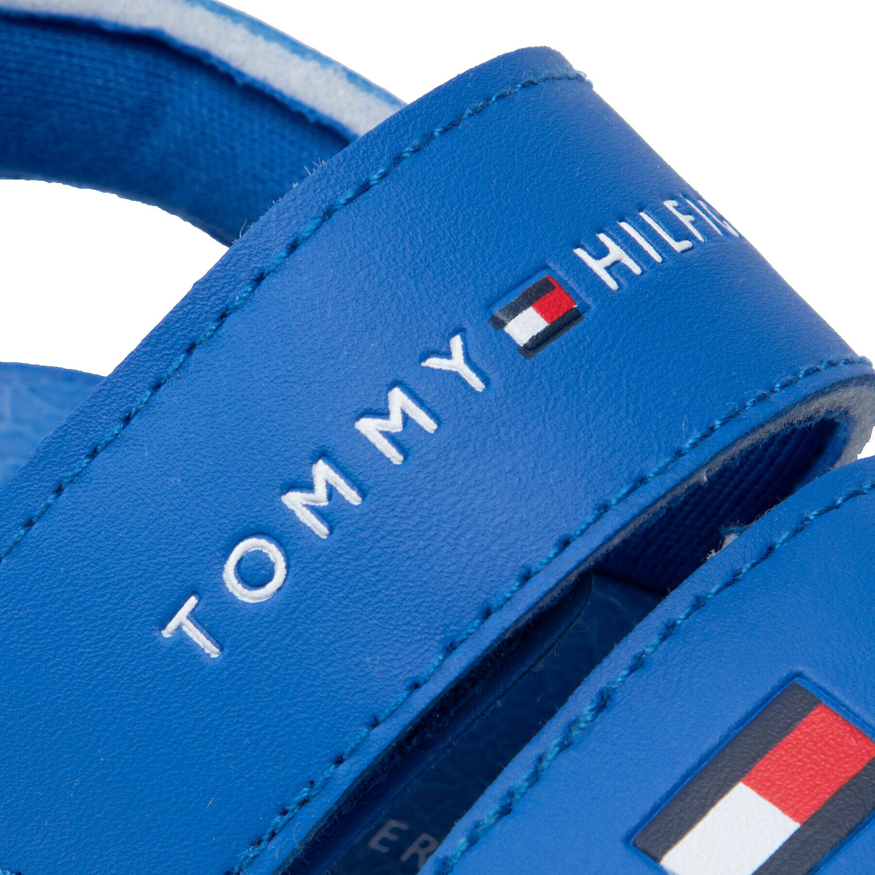 Tommy Hilfiger Сандали Velcro Sandal T1B2-32270-0193 Син - Pepit.bg