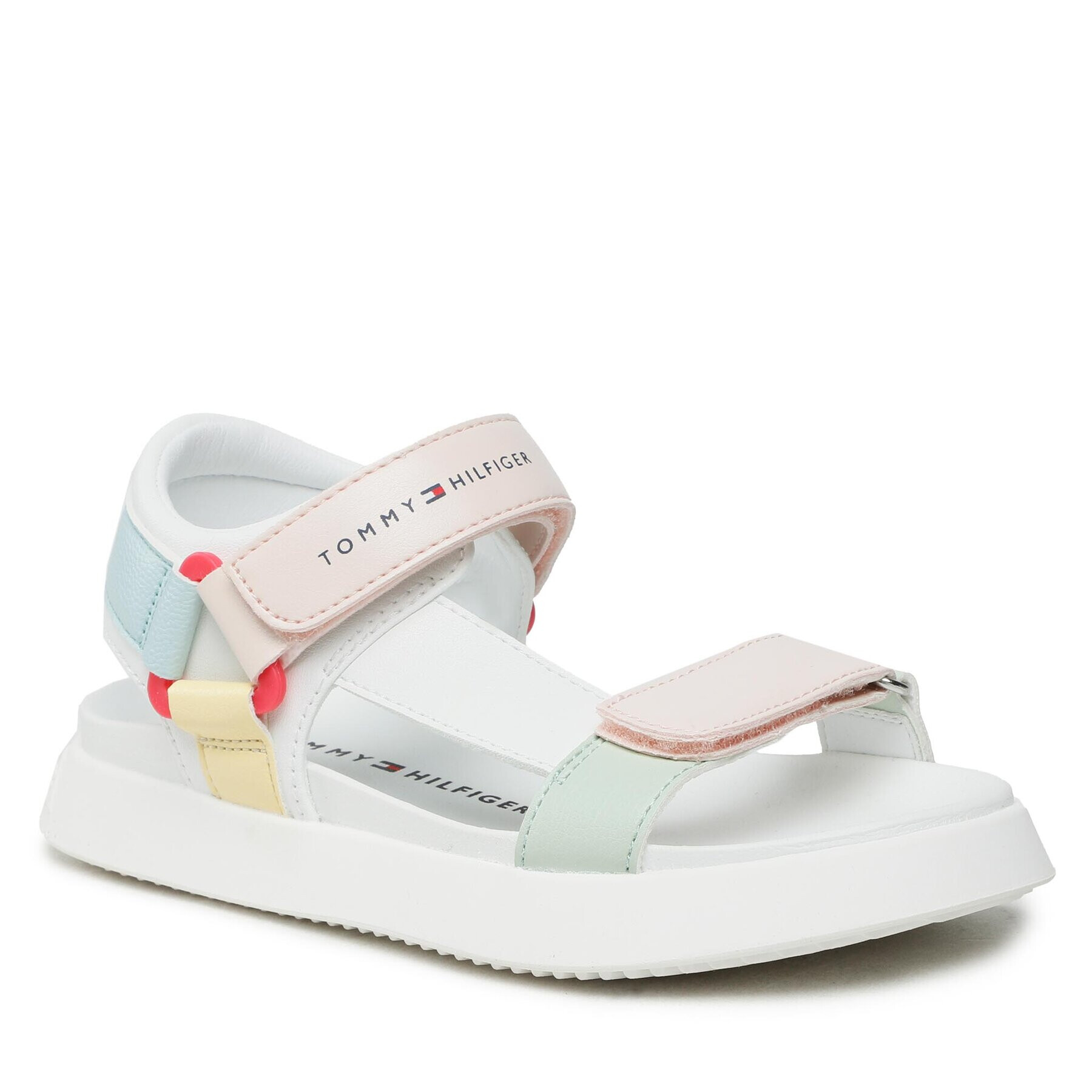 Tommy Hilfiger Сандали Velcro Sandal T3A2-32768-0371 M Цветен - Pepit.bg