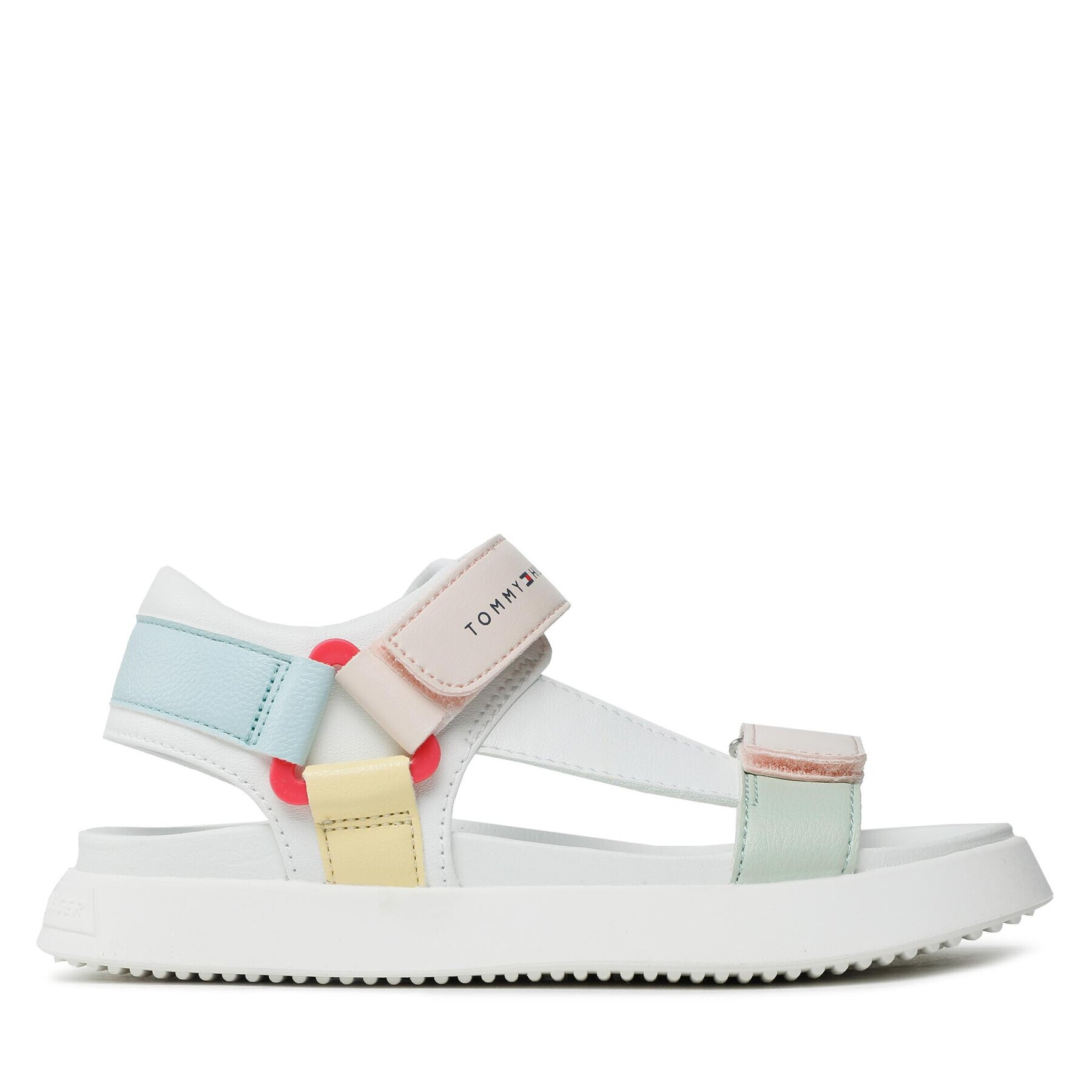 Tommy Hilfiger Сандали Velcro Sandal T3A2-32768-0371 M Цветен - Pepit.bg