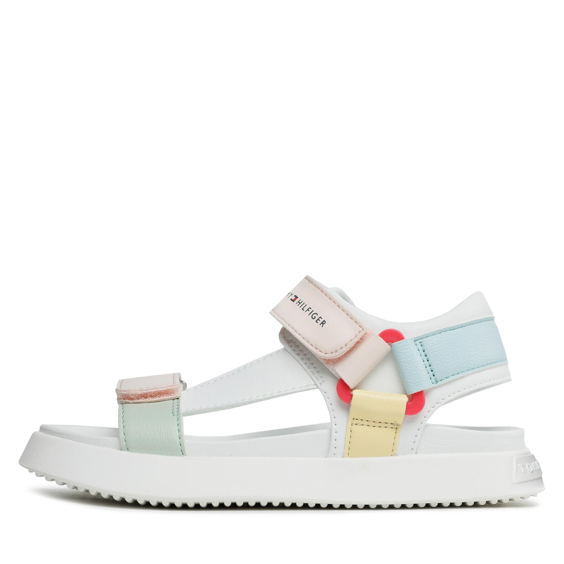 Tommy Hilfiger Сандали Velcro Sandal T3A2-32768-0371 M Цветен - Pepit.bg