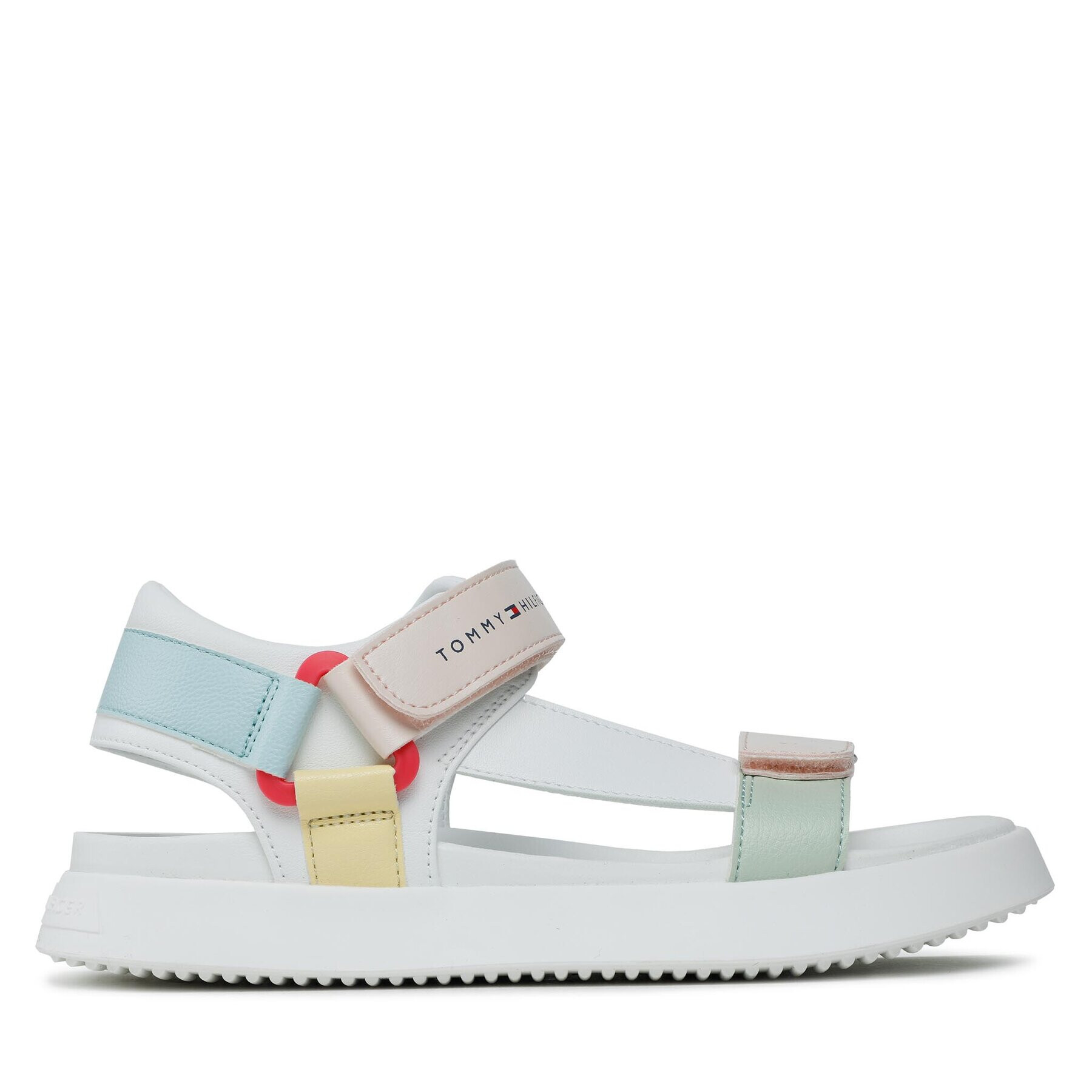 Tommy Hilfiger Сандали Velcro Sandal T3A2-32768-0371 S Цветен - Pepit.bg